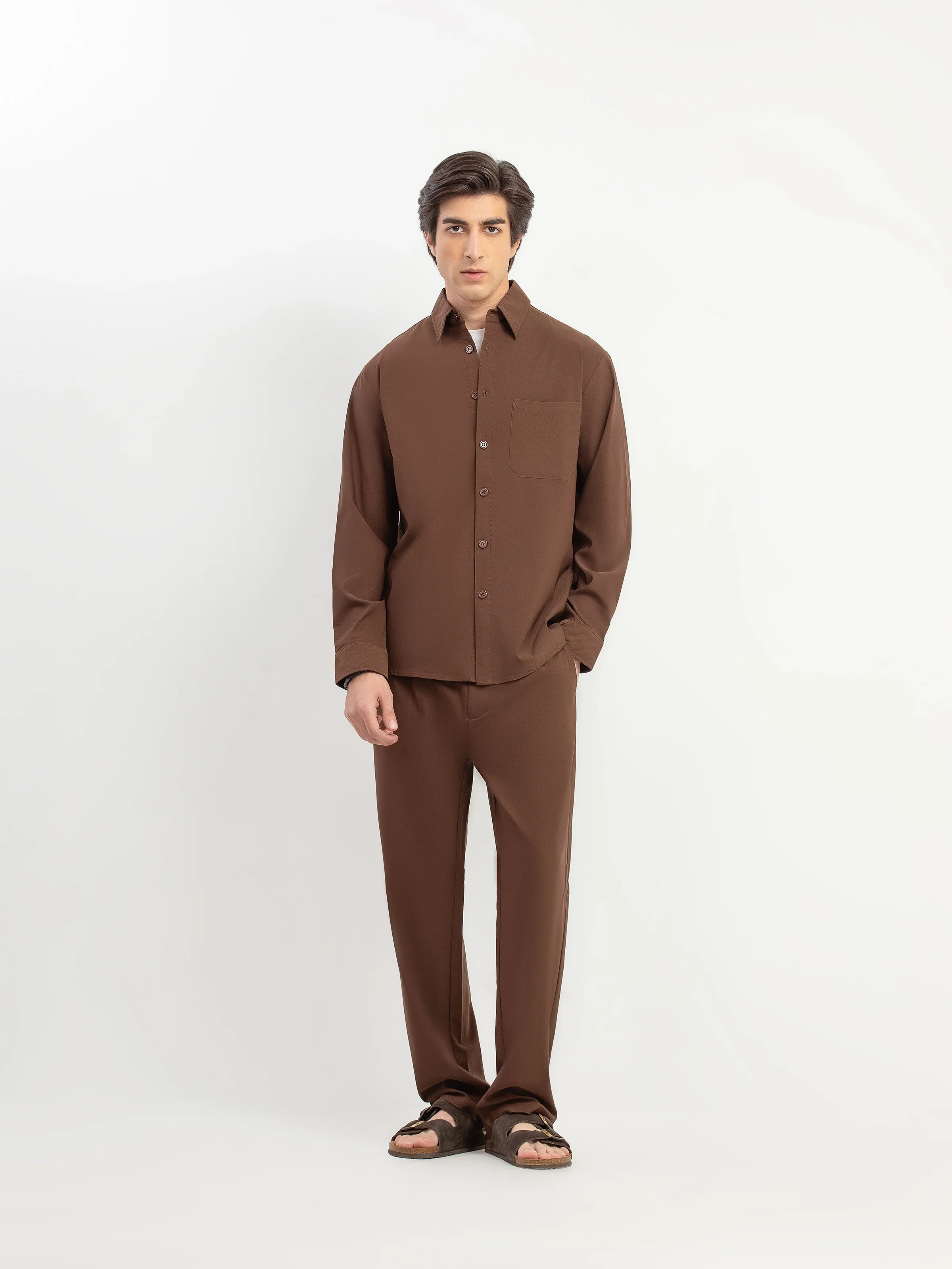 Canvas Co-ord Set Shirt - Image 3