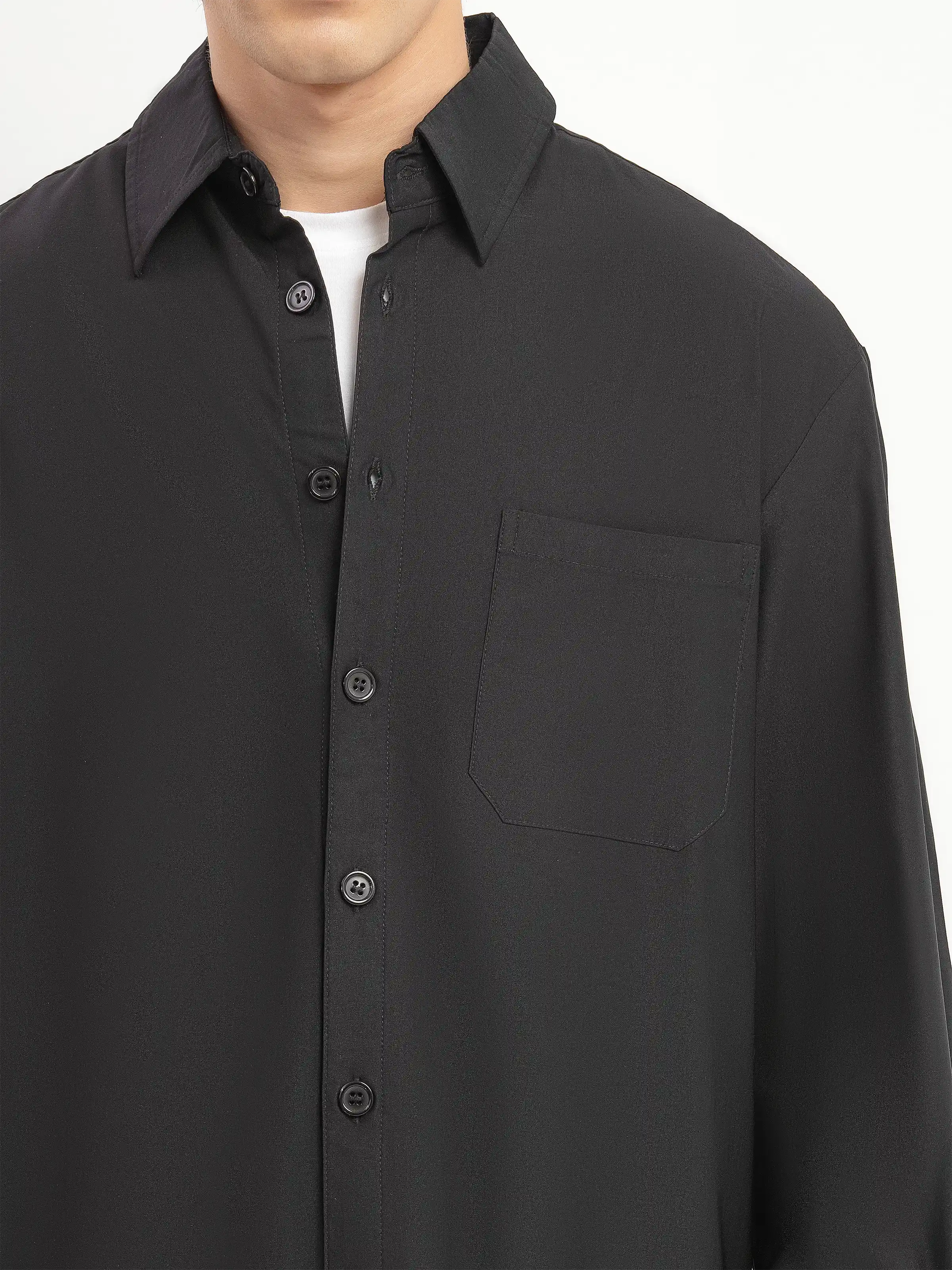 Canvas Co-ord Set Shirt - Image 7