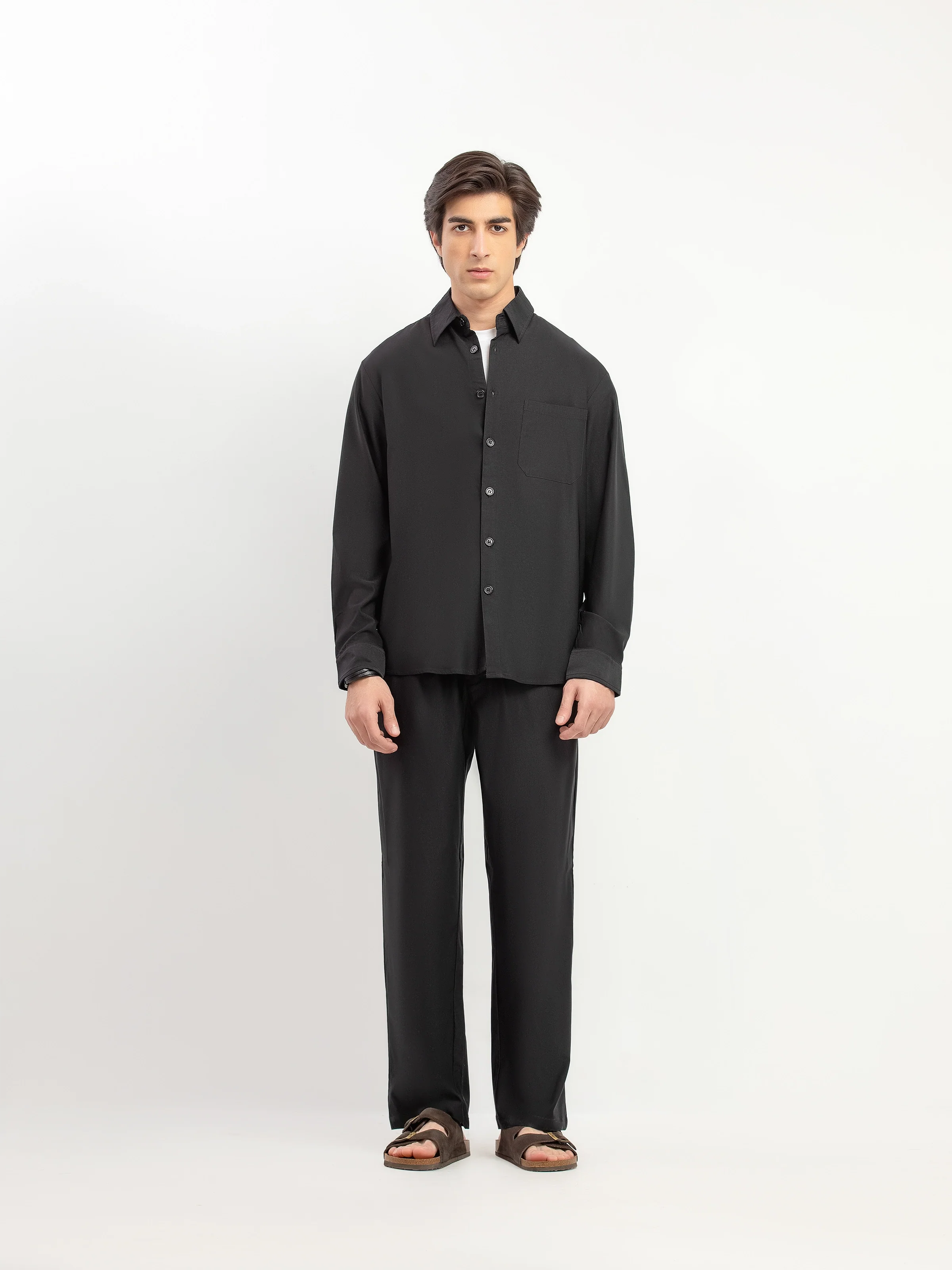 Canvas Co-ord Set Shirt - Image 8