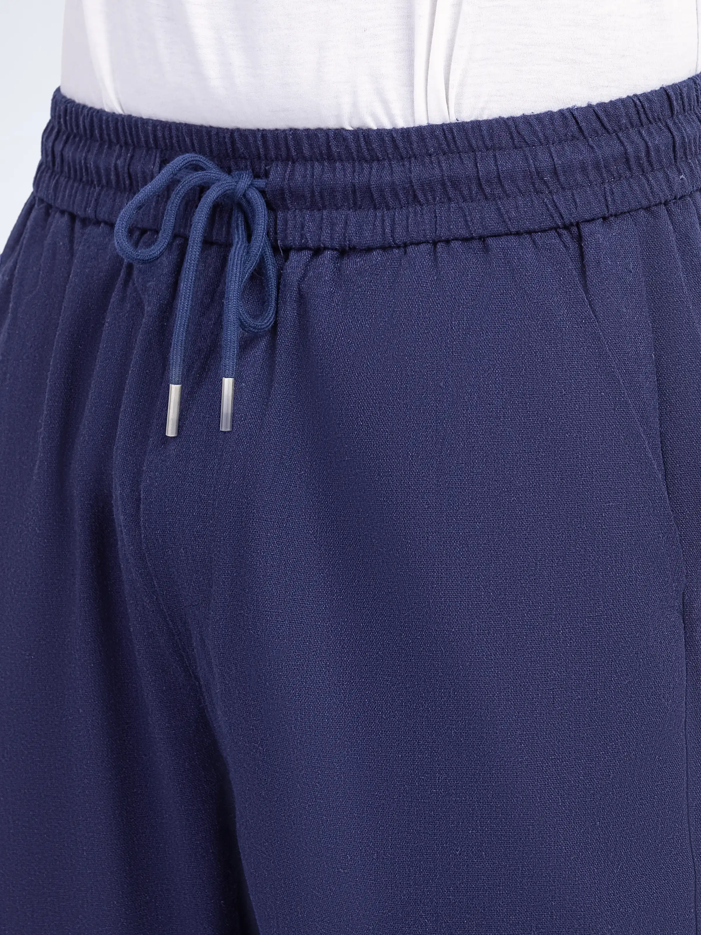 Cotton Linen Trousers - Image 10