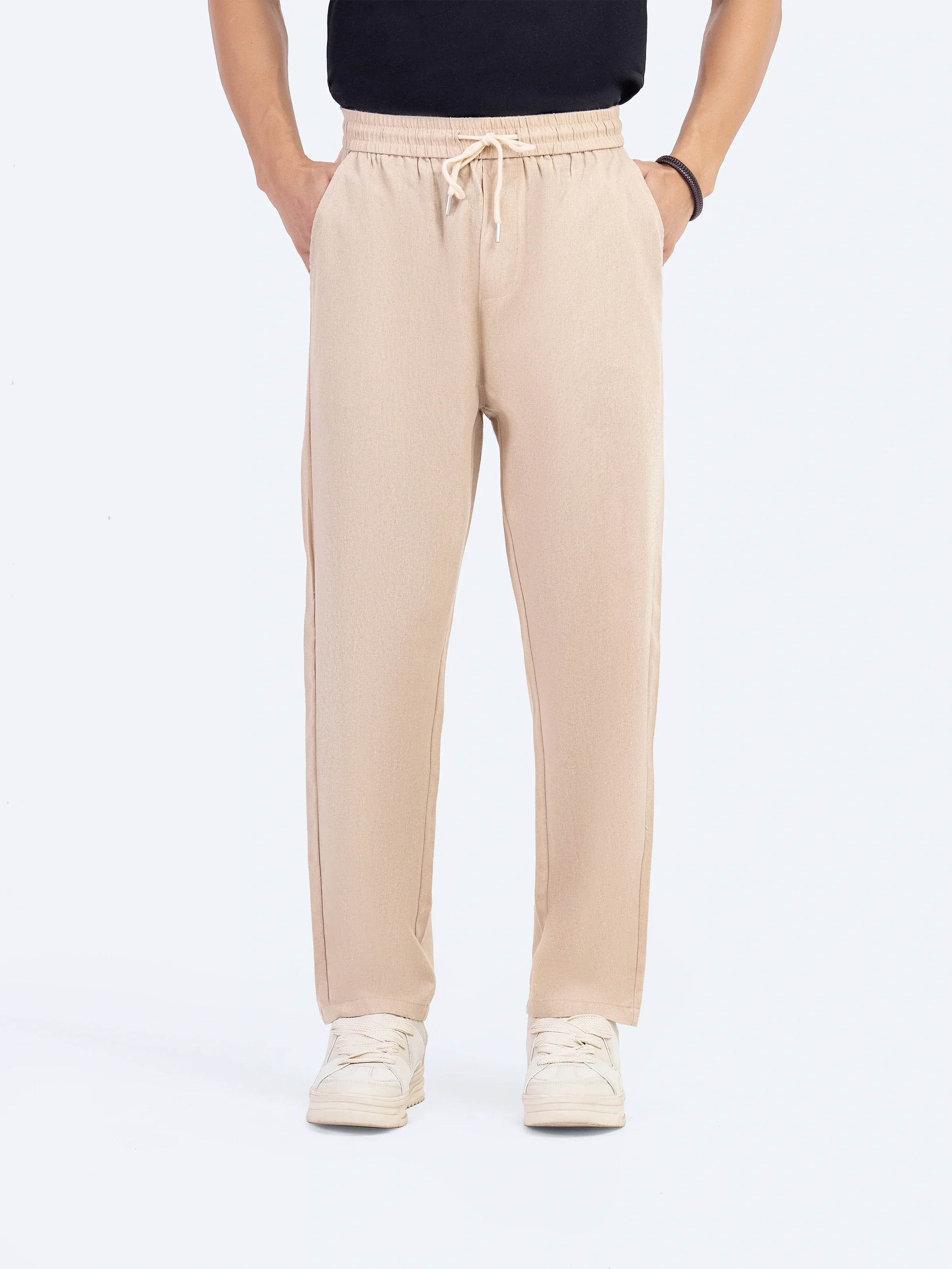 Cotton Linen Trousers - Image 21