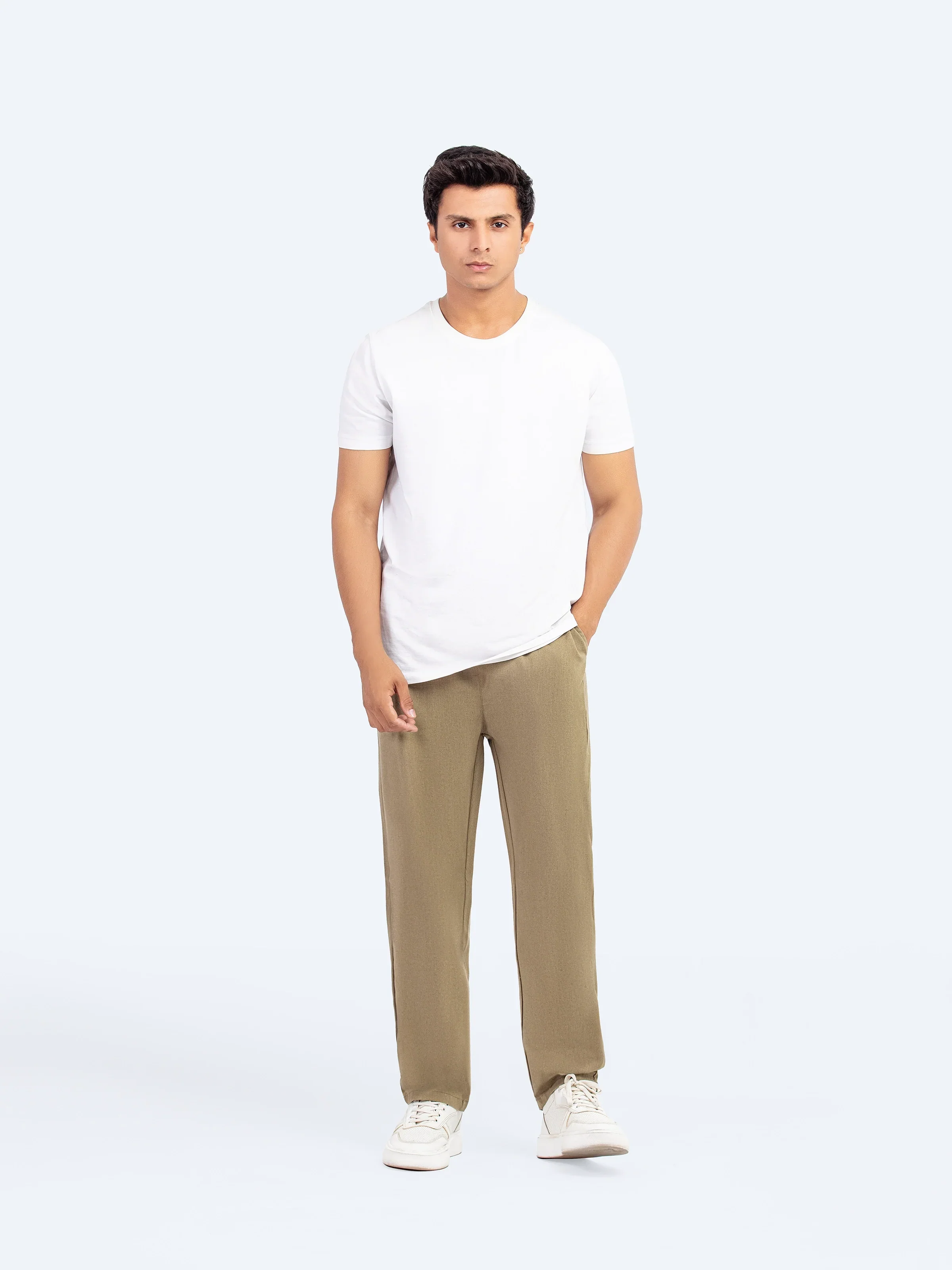 Cotton Linen Trousers - Image 3