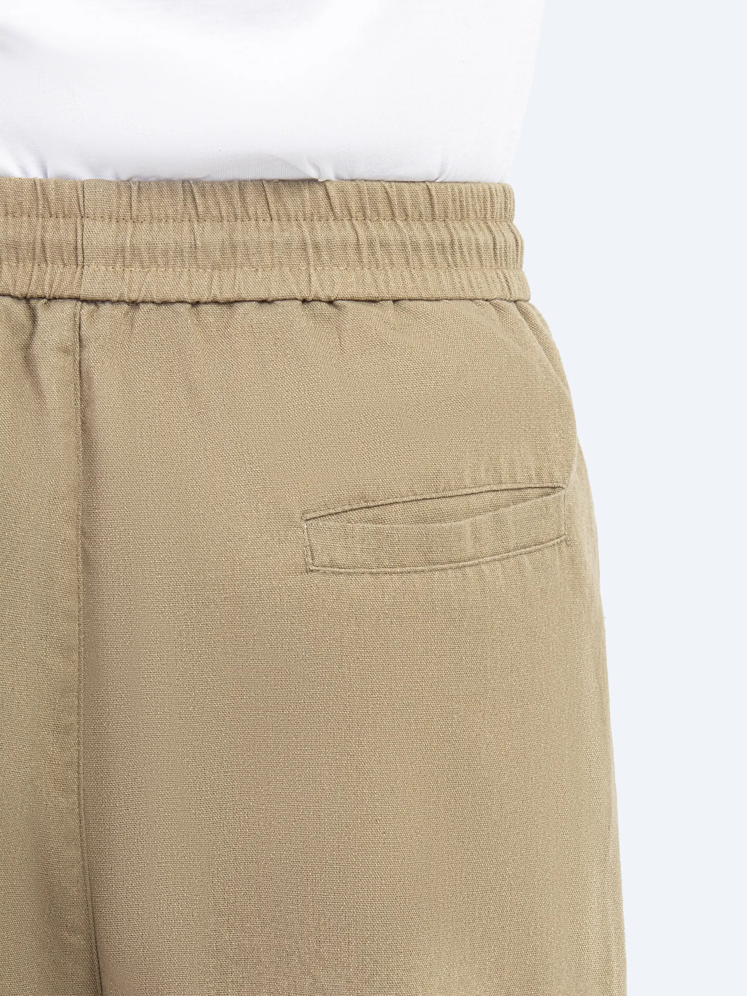 Cotton Linen Trousers - Image 5