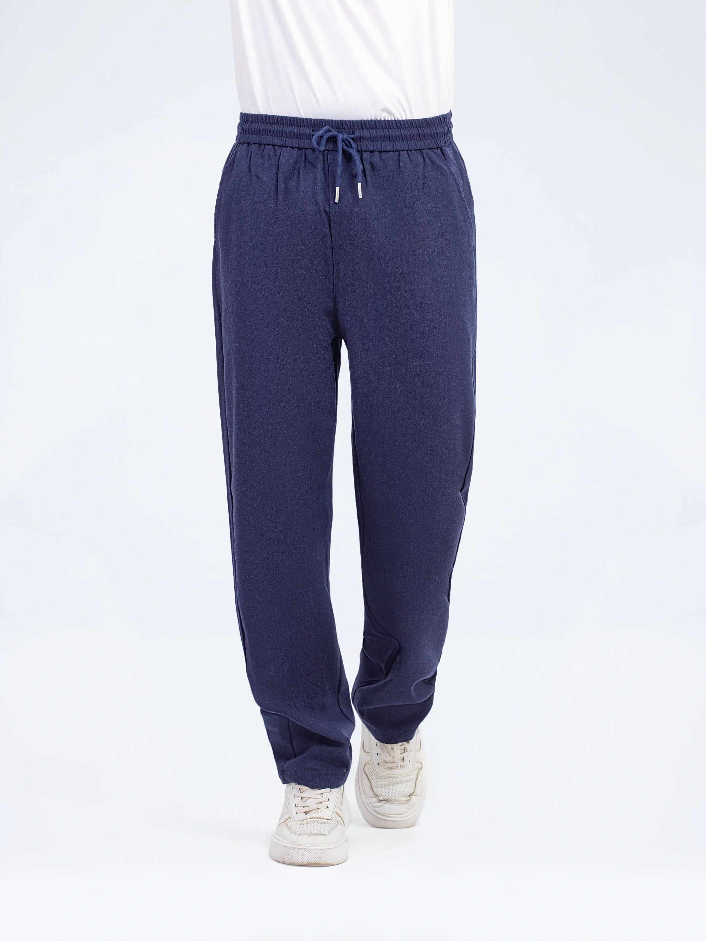 Cotton Linen Trousers - Image 6