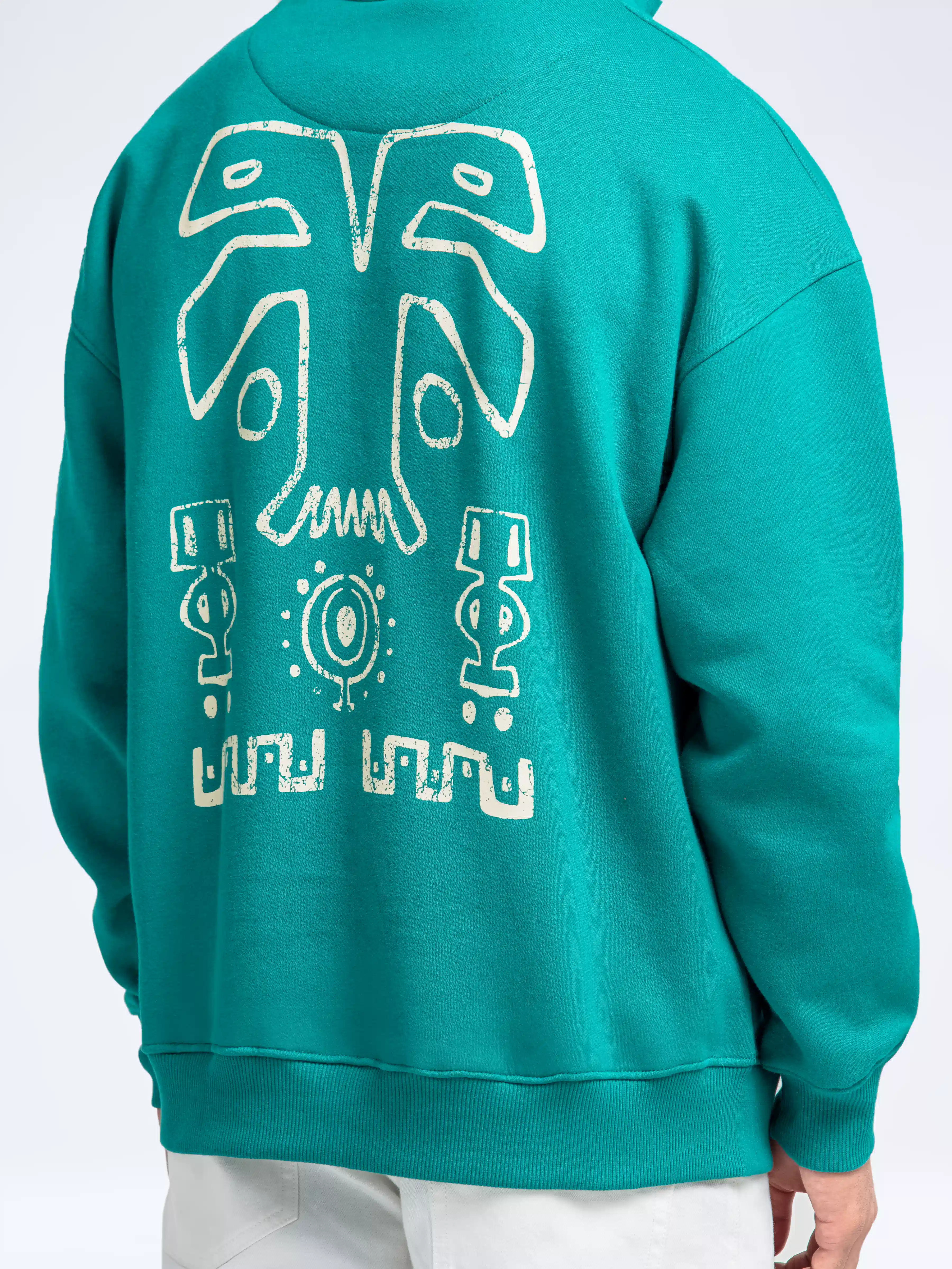 Printed Pullover Hoodie - FMTH24-030 - Image 5