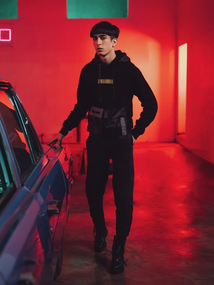 Regular Fit Pullover Hoodie - FMTH21-012 - Image 4