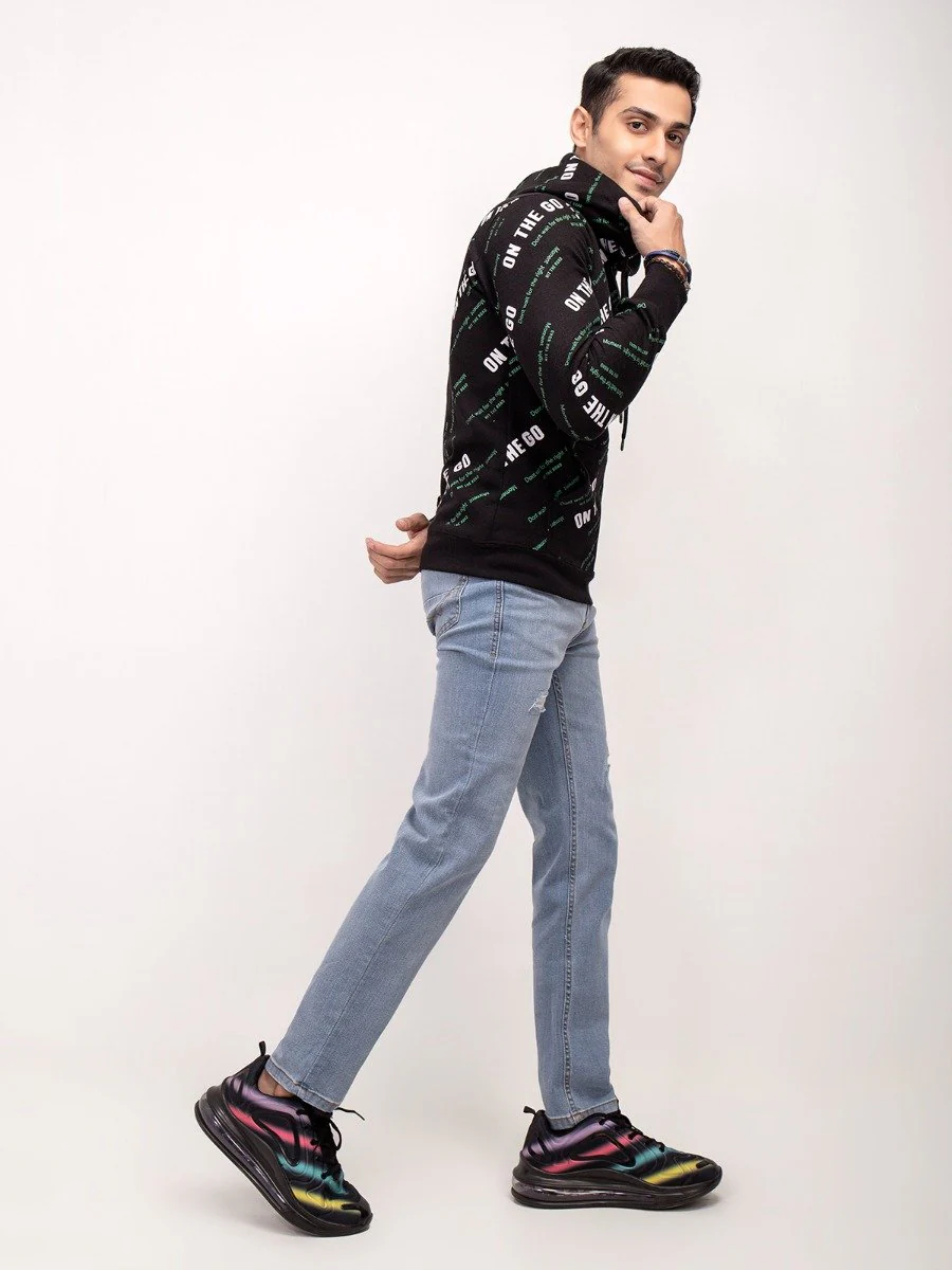 Regular Fit Pullover Hoodie - FMTH21-021 - Image 4