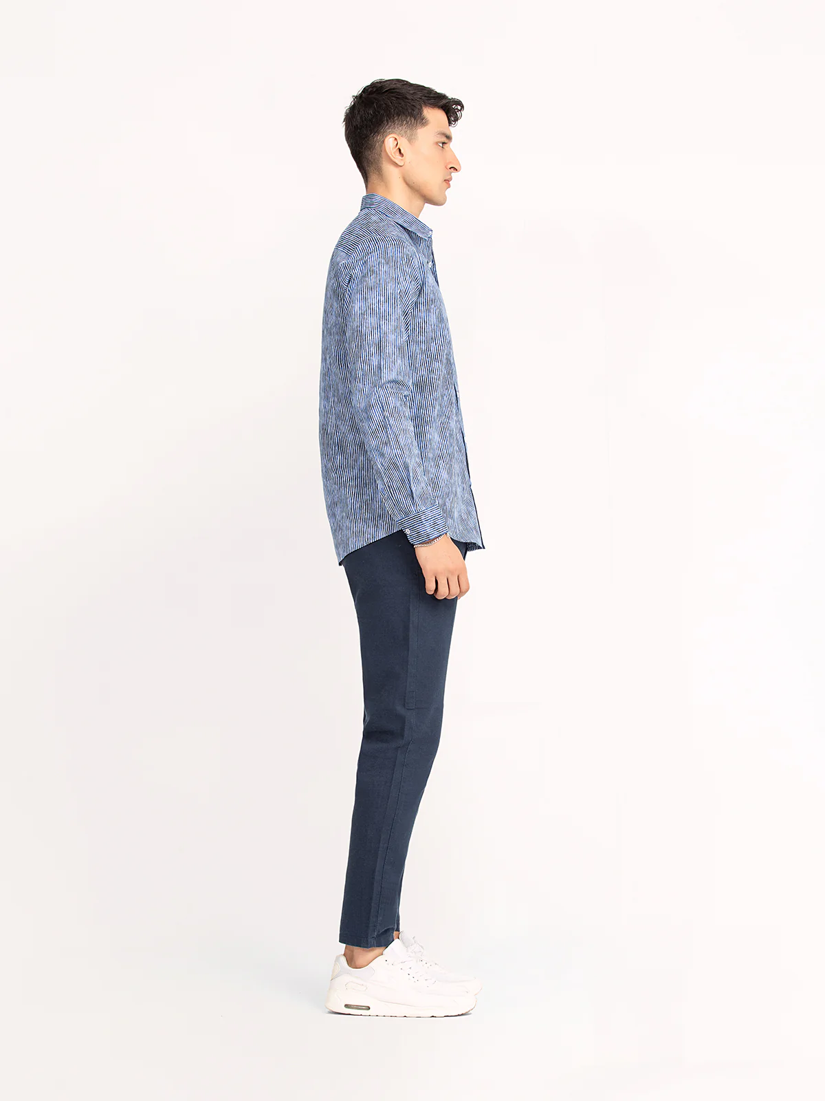 Striped Full Sleeves Shirt - FMTS24-32087 - Image 3