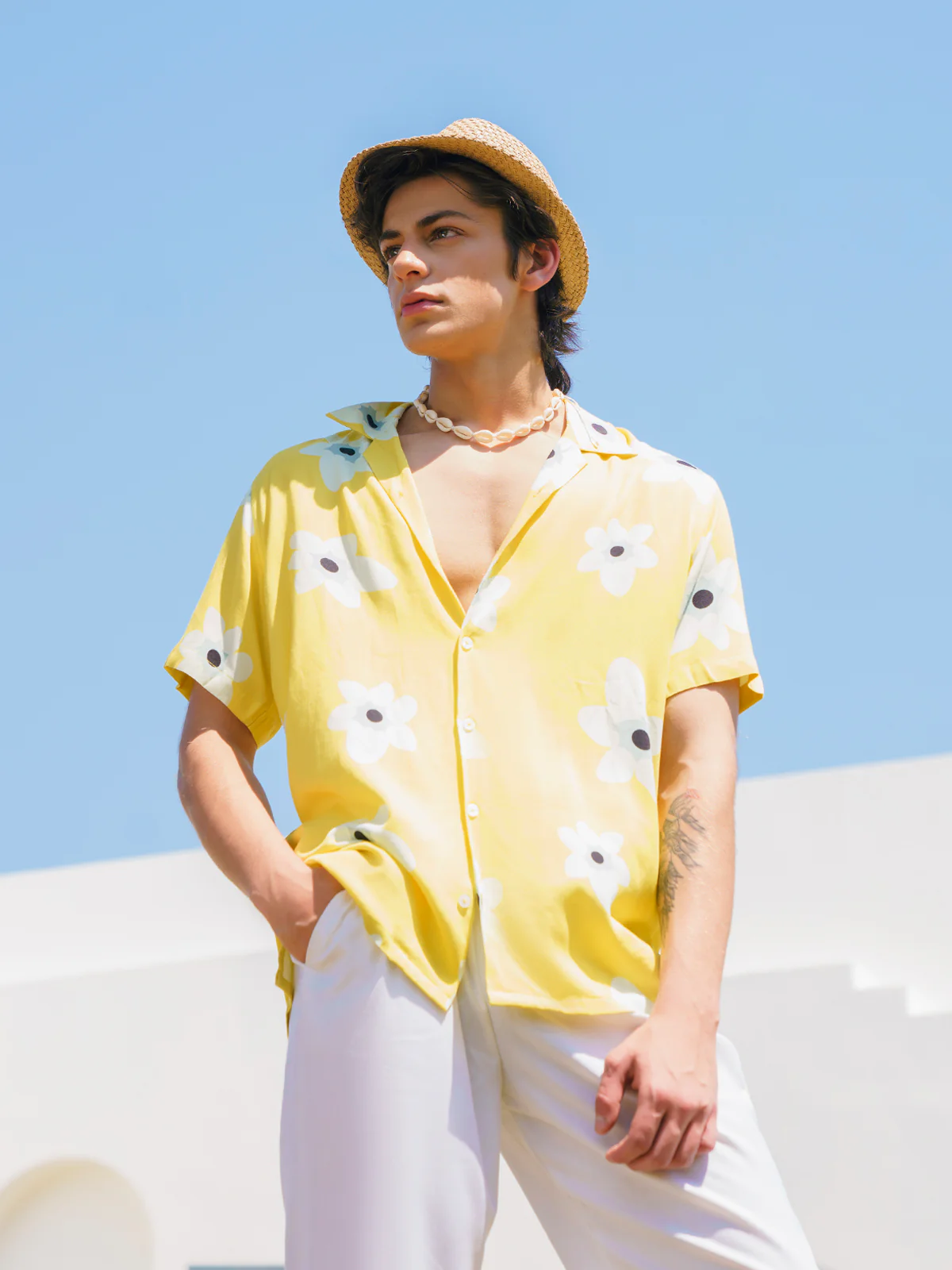 Half Sleeves Shirt - FMTS23-32050 - Image 4