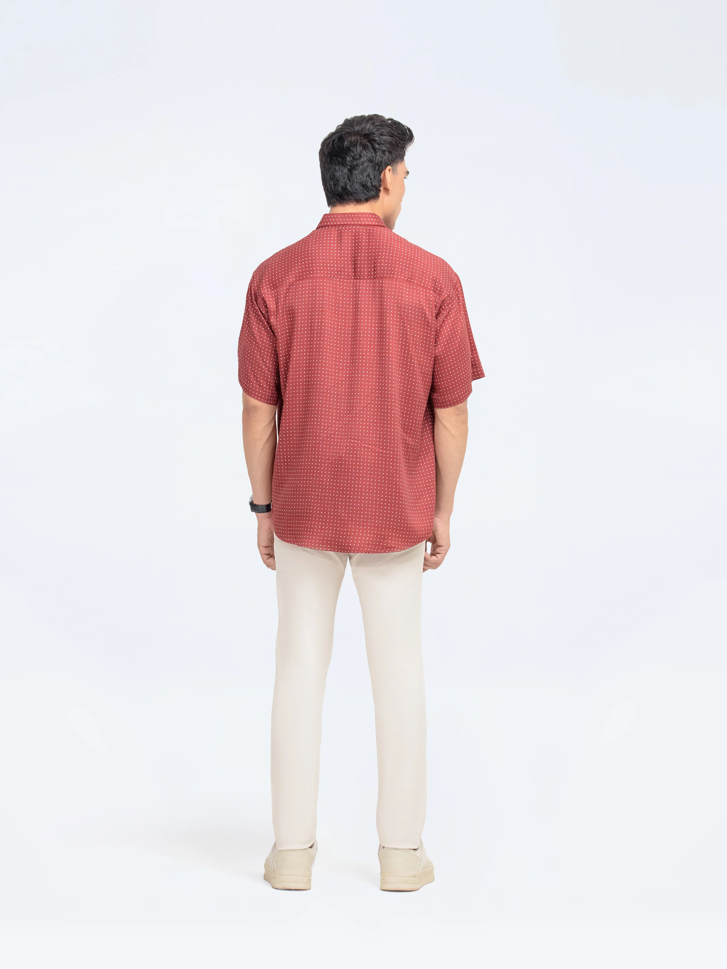 Half Sleeves Shirt - FMTS24-32162 - Image 4