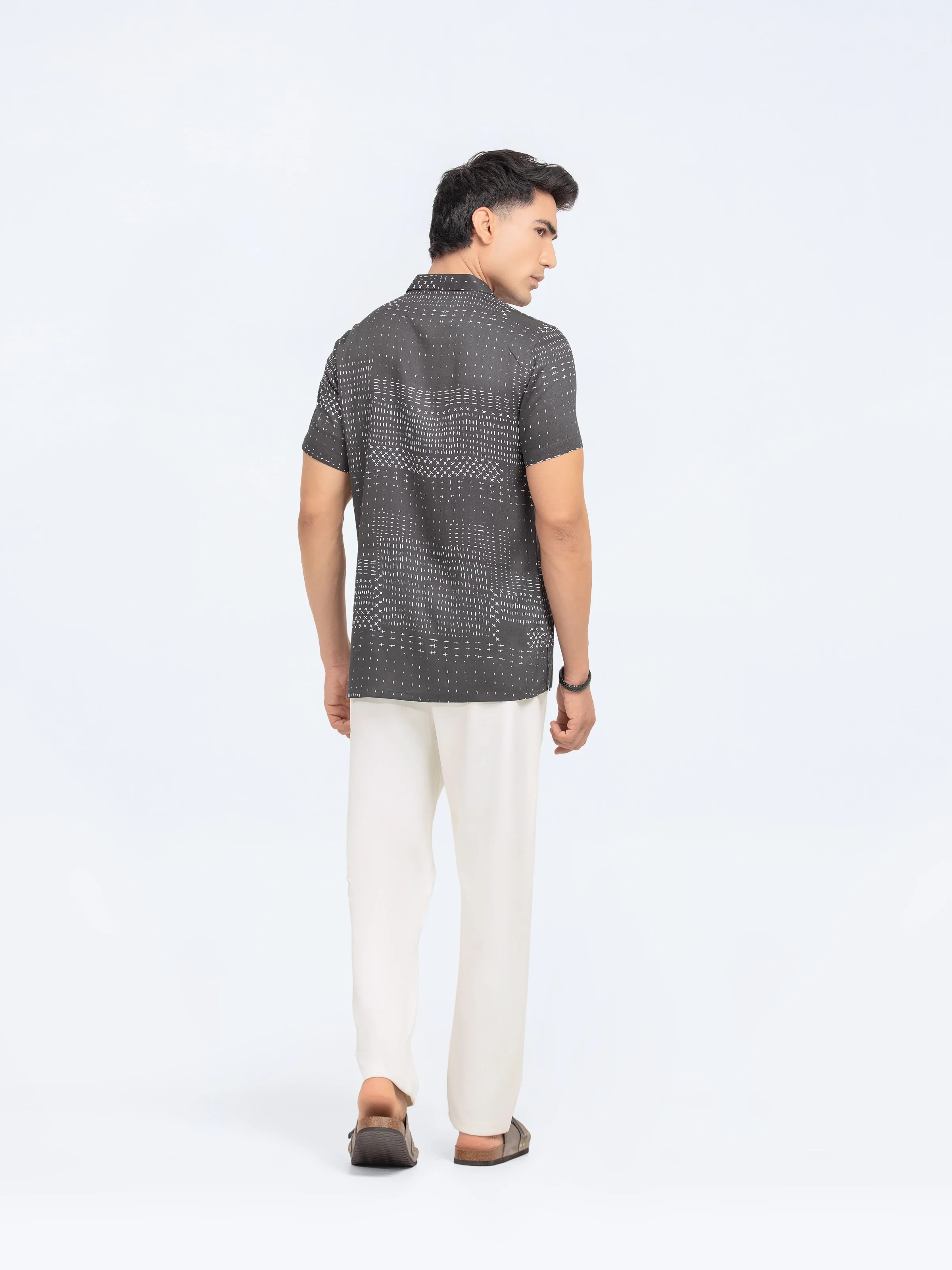 Smart Fit Hawaiian Shirt - FMTS24-32070 - Image 6