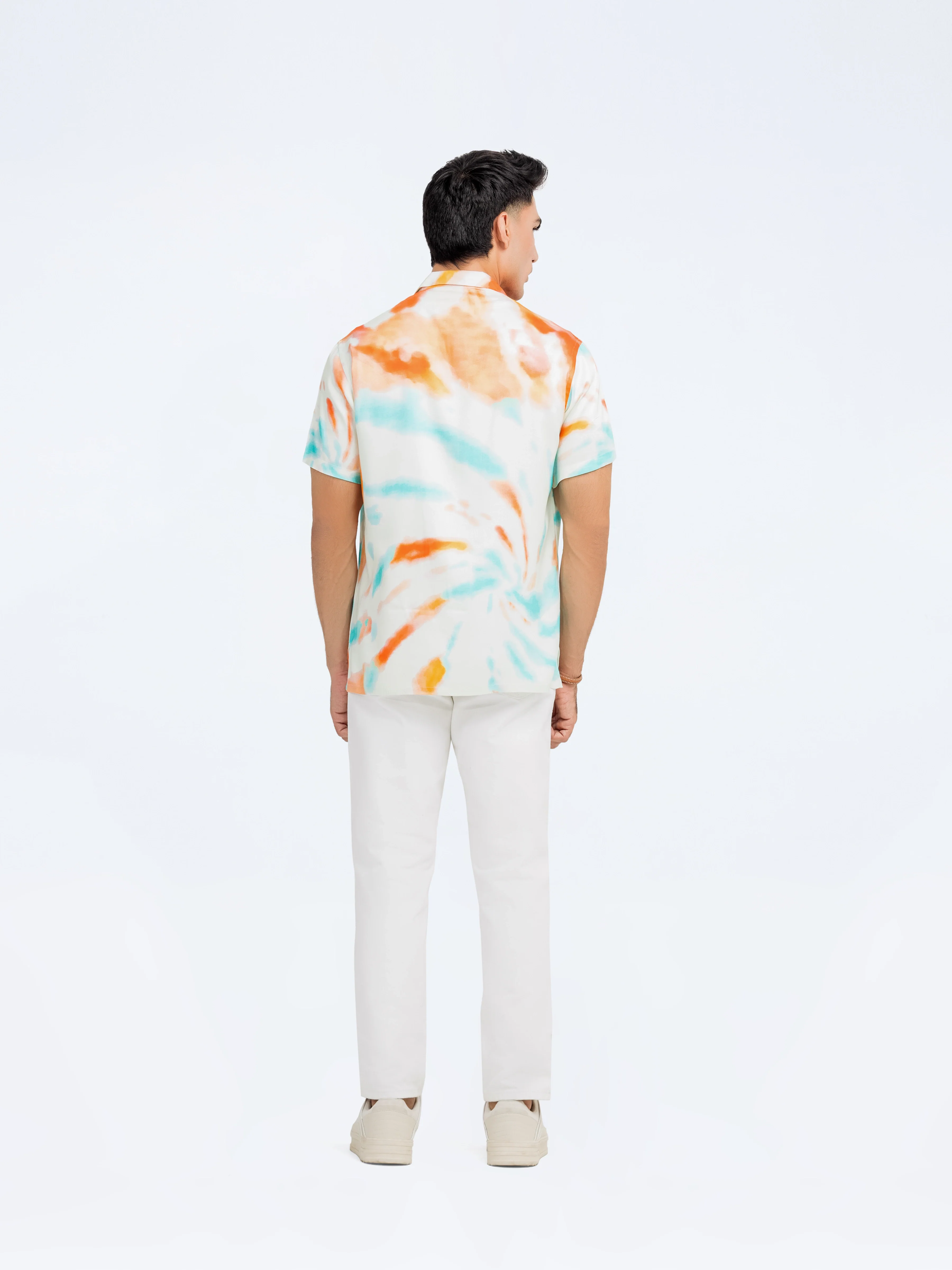 Smart Fit Hawaiian Shirt - FMTS24-32081 - Image 5