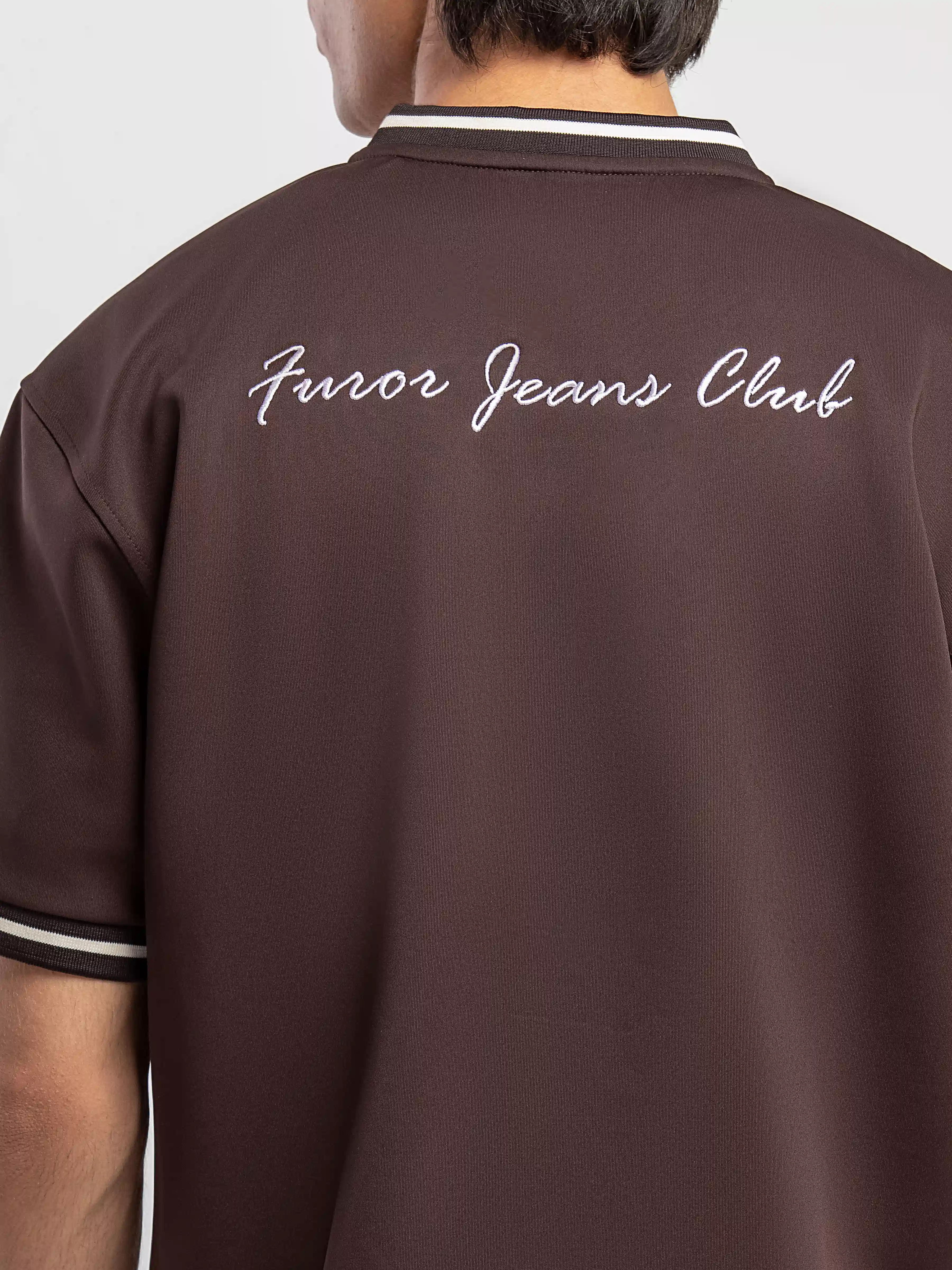 Stand Collar Co-ord Set Shirt - FMTCS5-071 - Image 3