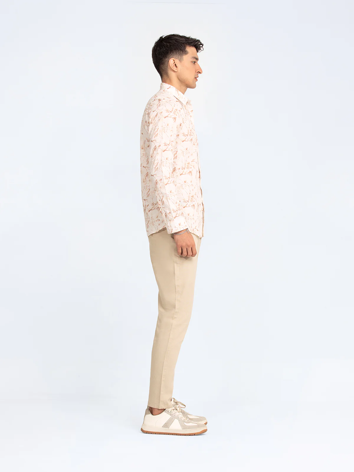 Leaf Print Shirt - FMTS23-32048 - Image 3