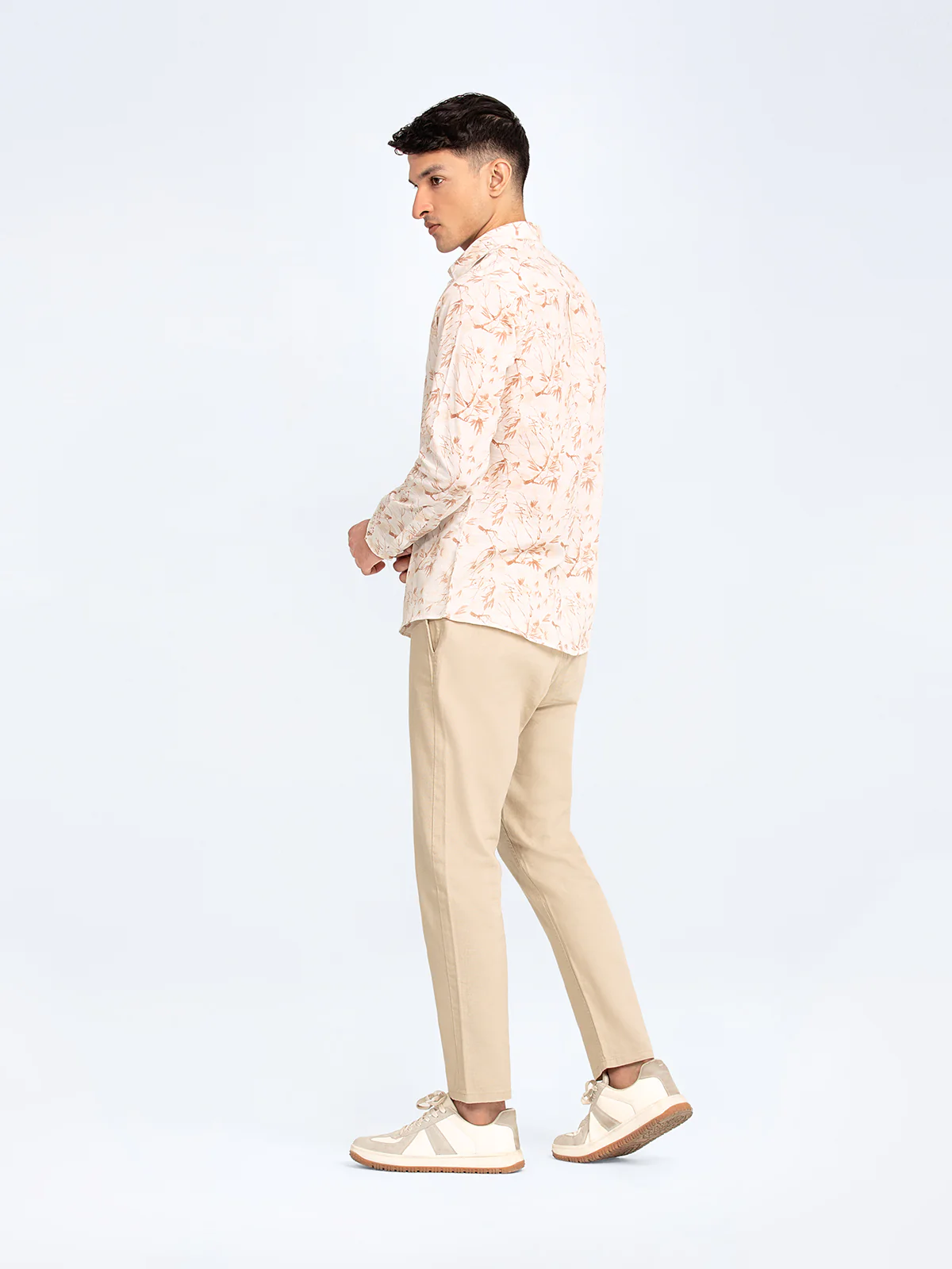 Leaf Print Shirt - FMTS23-32048 - Image 5