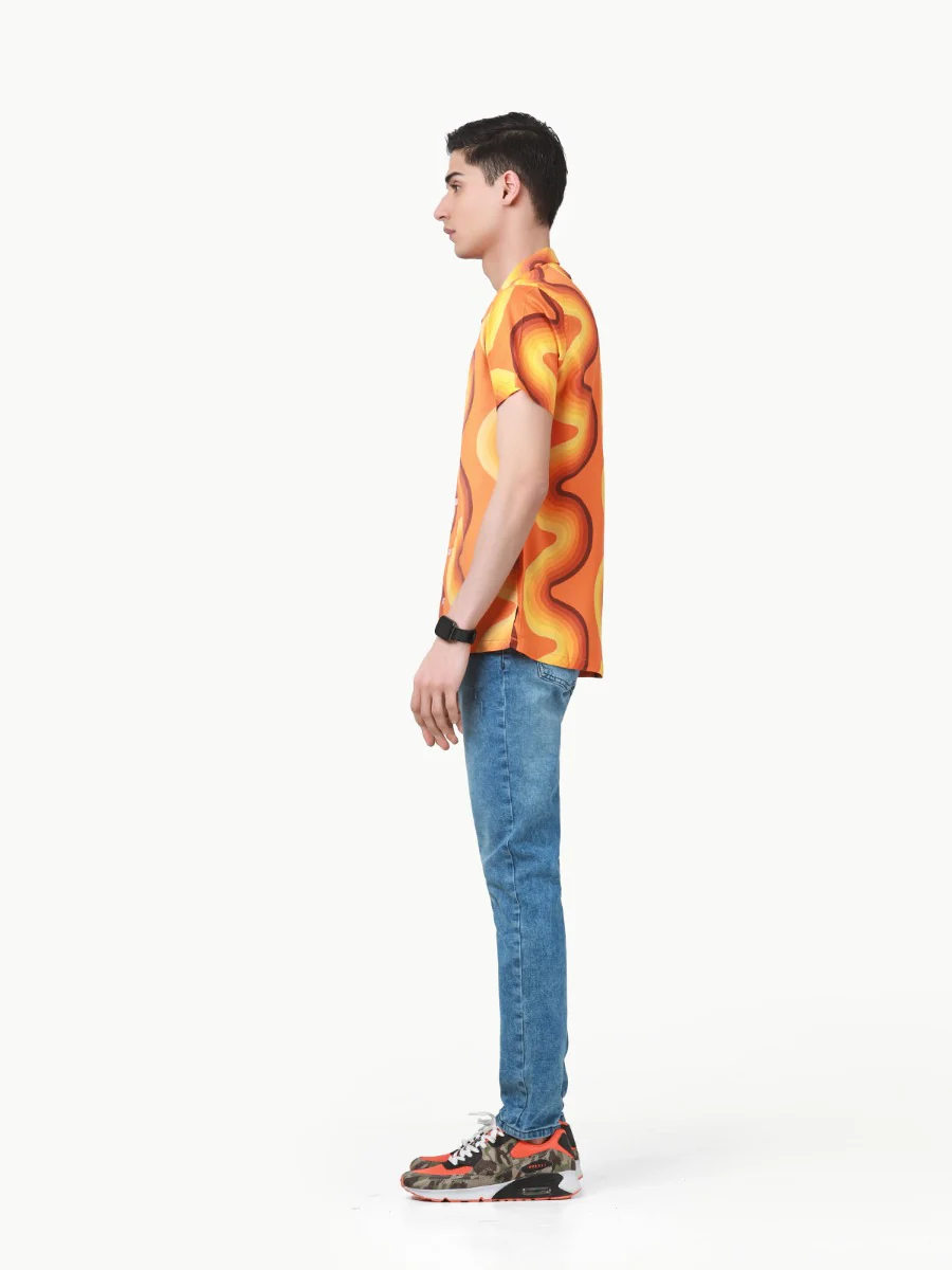 Hawaiian Resort Collar Shirt - FMTS22-31679 - Image 3