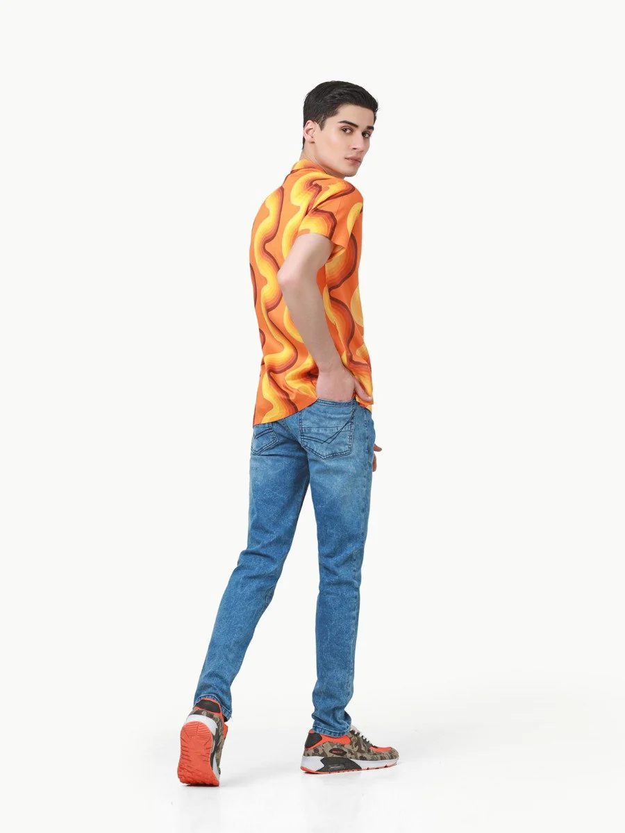 Hawaiian Resort Collar Shirt - FMTS22-31679 - Image 4