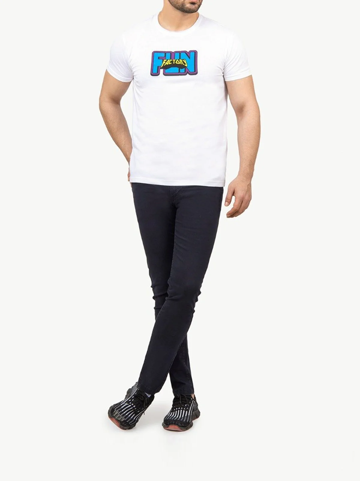 Regular Fit Graphic Tee - FMTCT22-002 - Image 3
