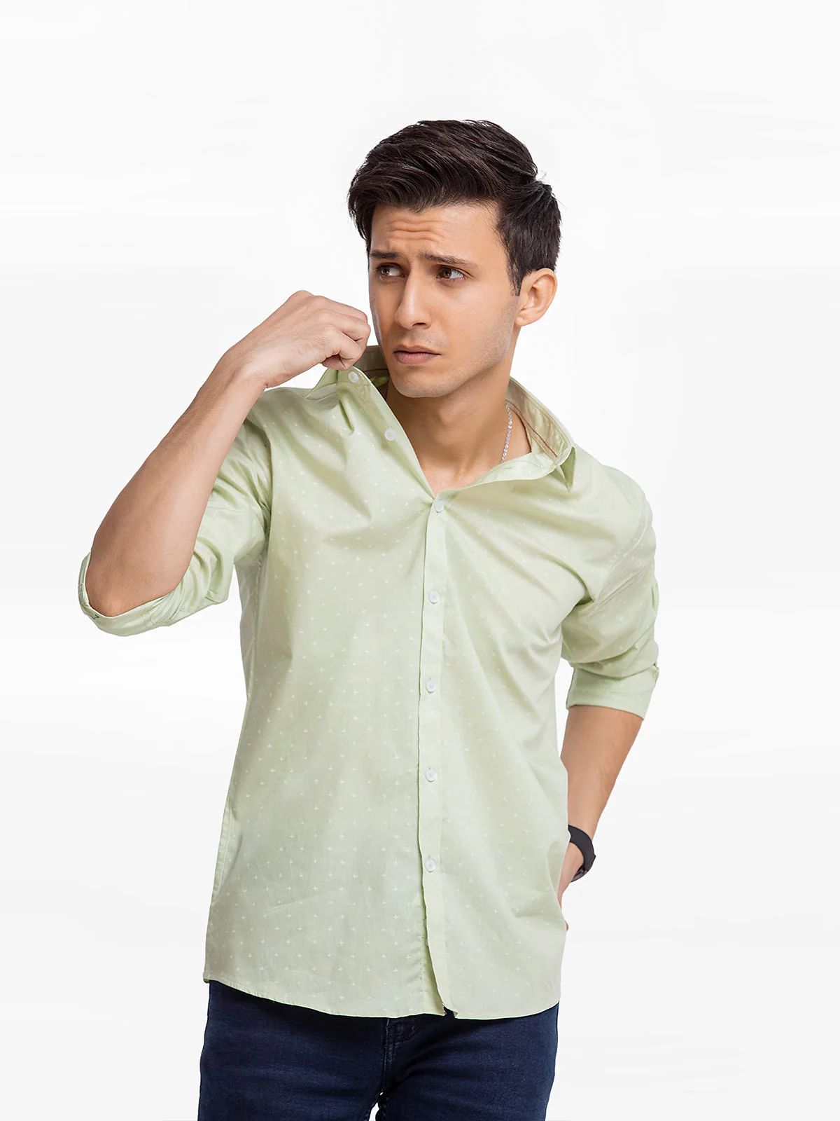 Classic Collar Shirt - FMTS23-32011 - Image 3