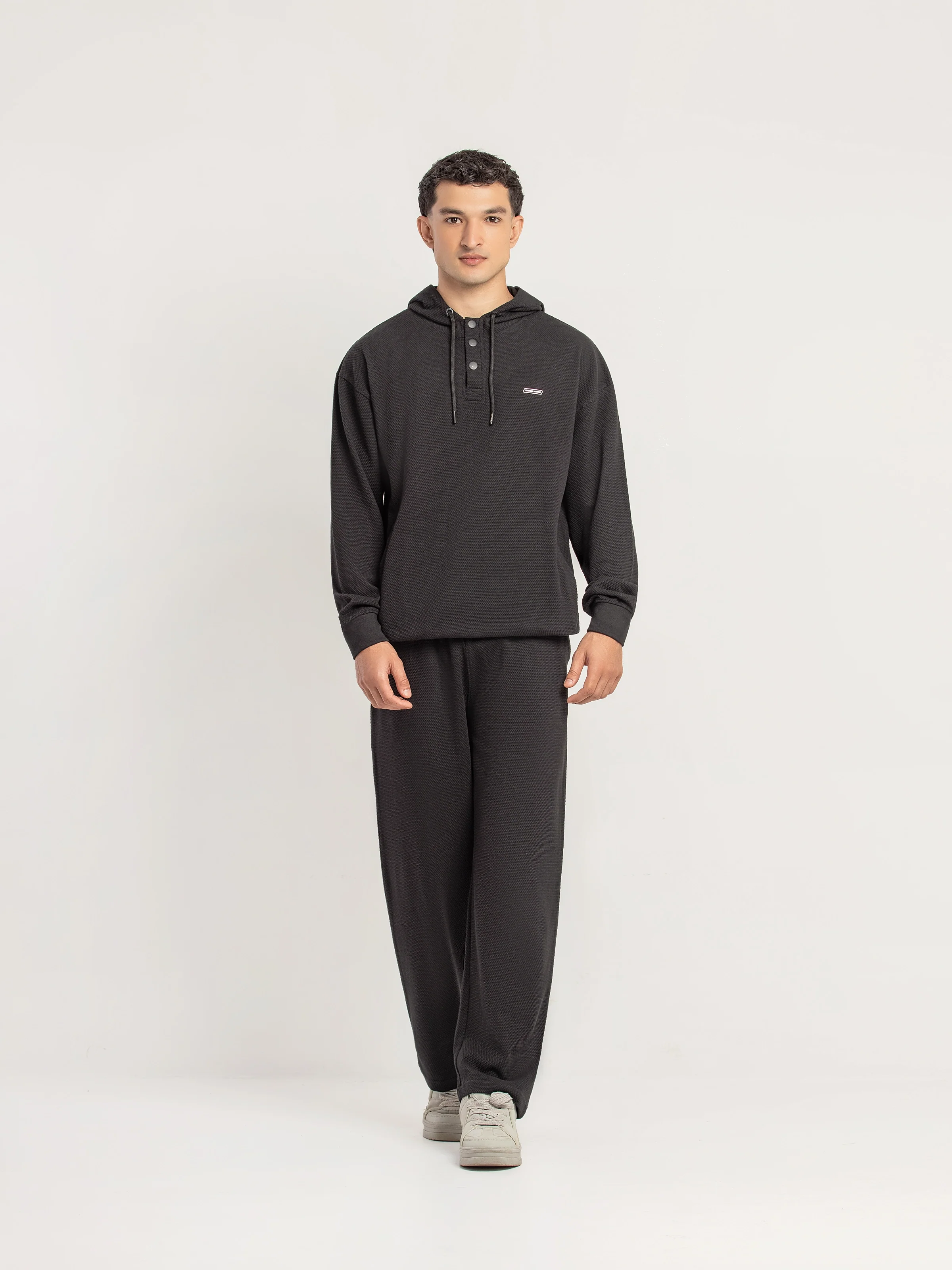 Regular Fit Co-ord Set Hoodie - FMTCS5-096 - Image 4
