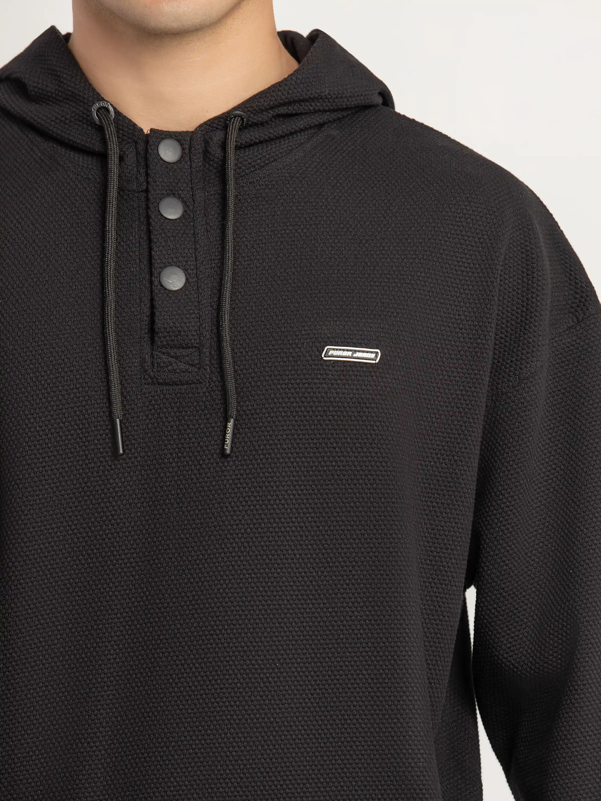 Regular Fit Co-ord Set Hoodie - FMTCS5-096 - Image 5