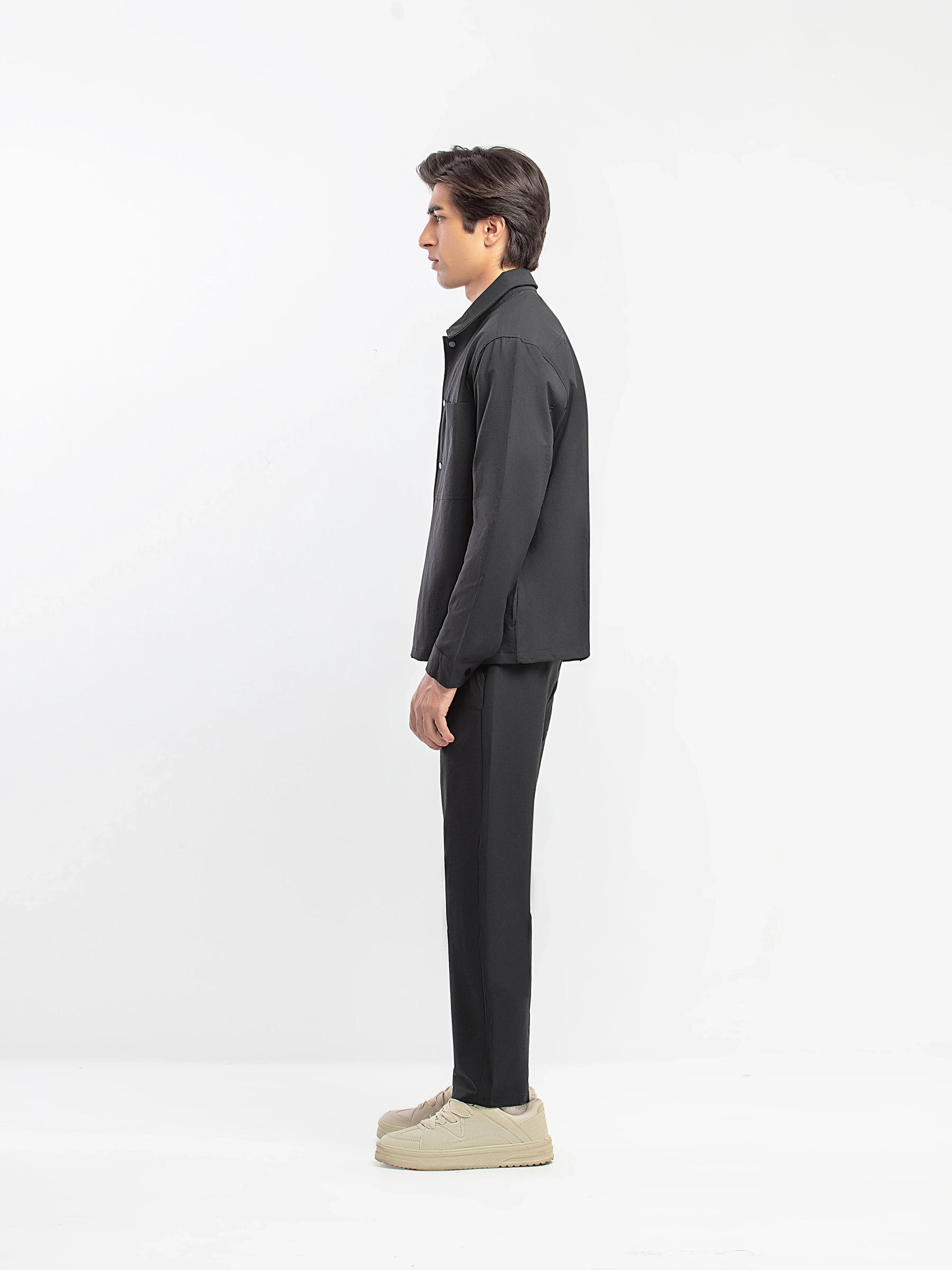 Woven Co-ord Set Overshirt - Image 11
