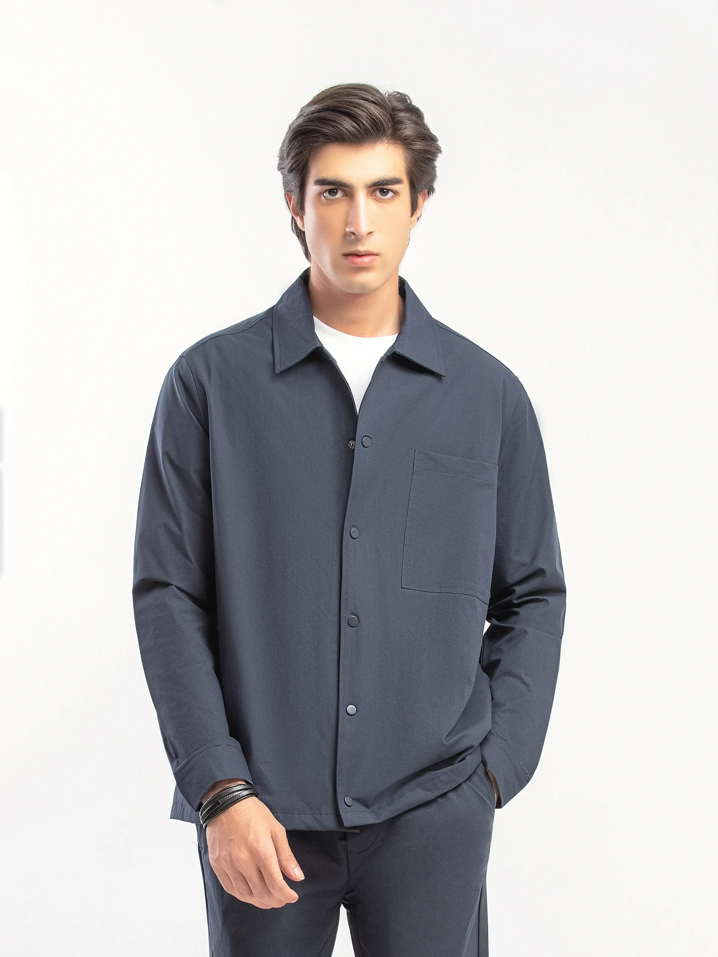 Woven Co-ord Set Overshirt - Image 14