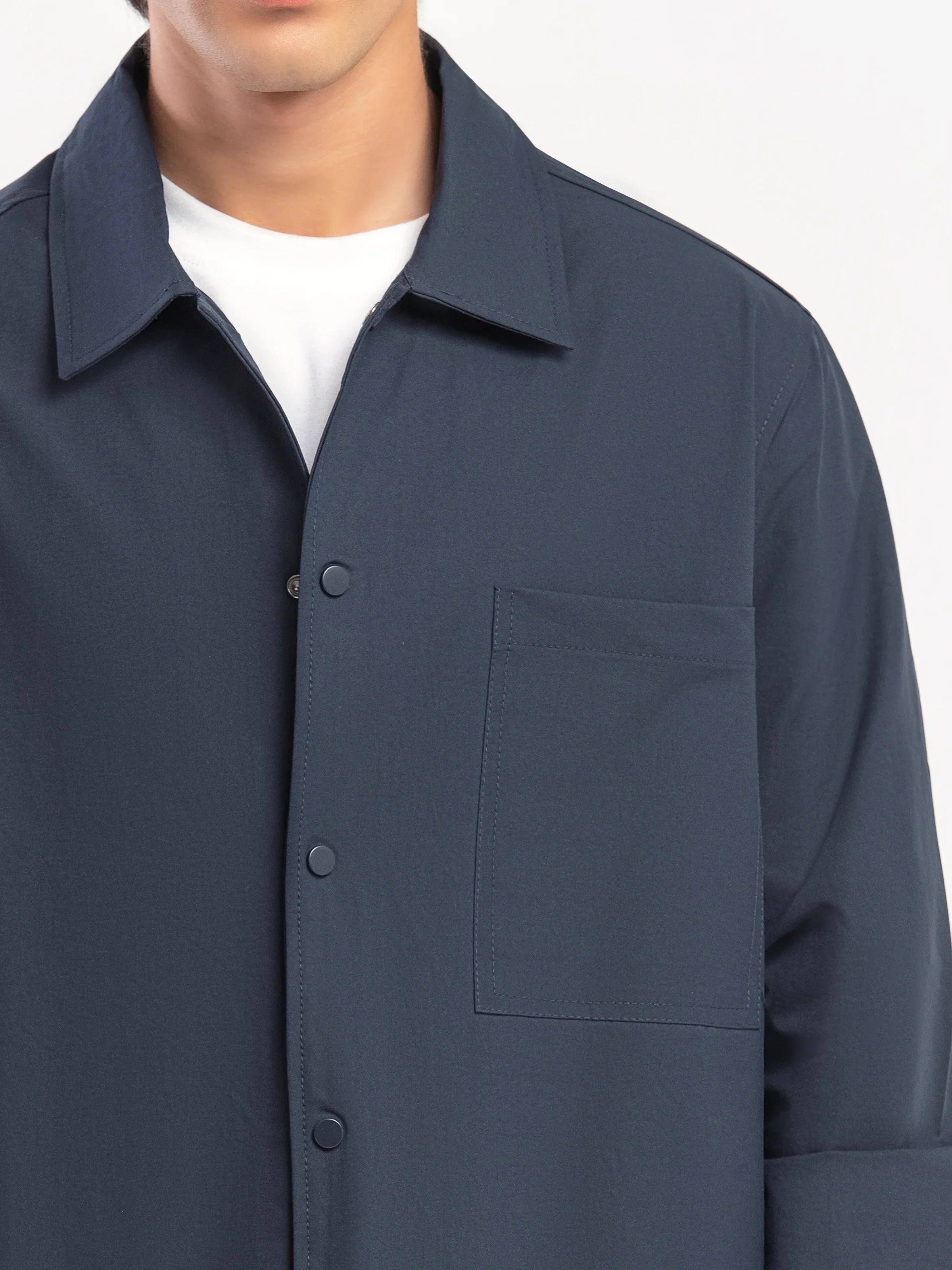 Woven Co-ord Set Overshirt - Image 15
