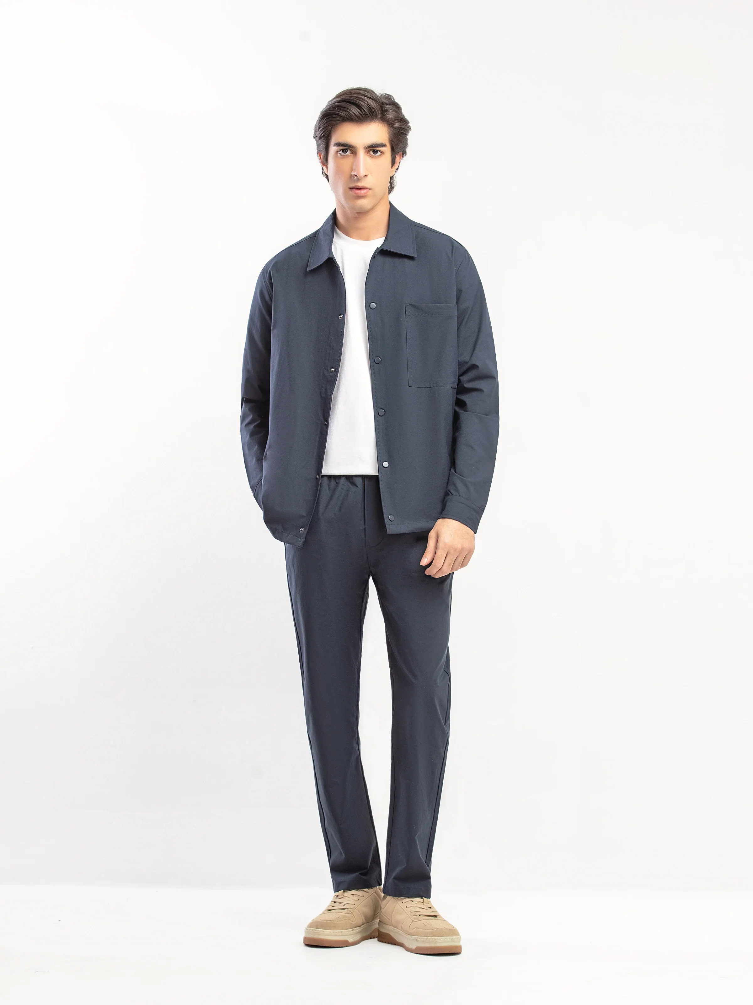 Woven Co-ord Set Overshirt - Image 16