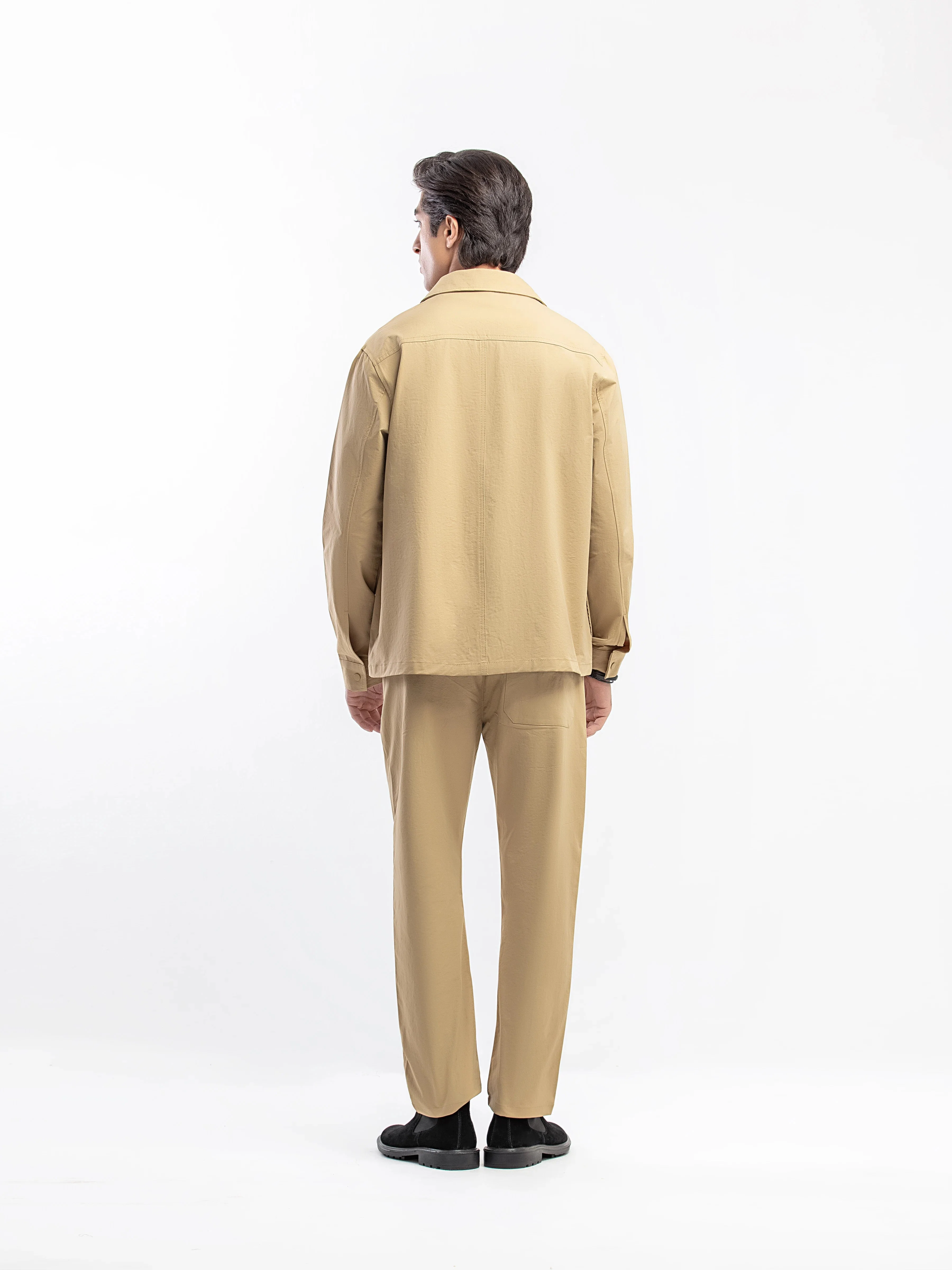 Woven Co-ord Set Overshirt - Image 6