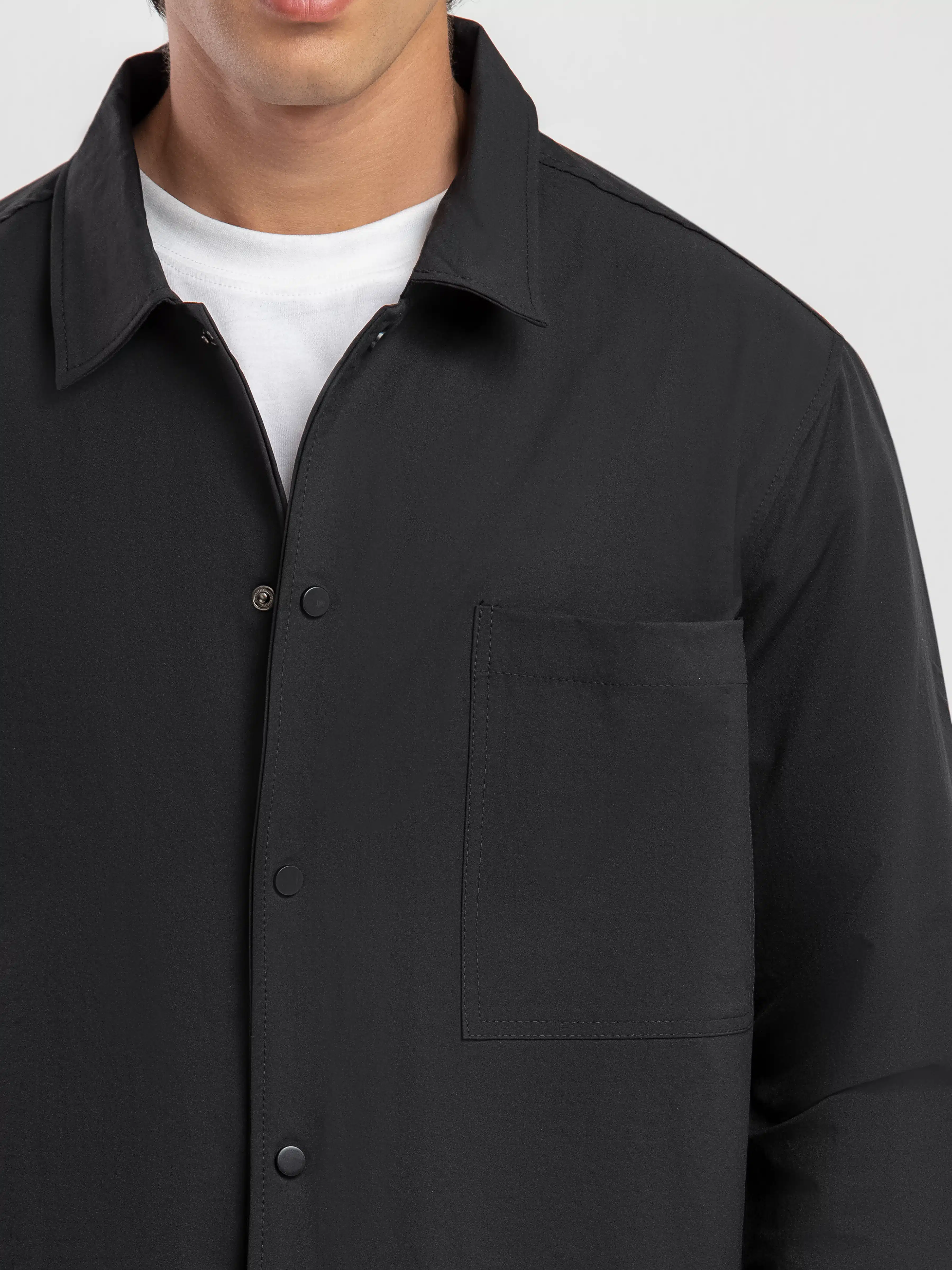 Woven Co-ord Set Overshirt - Image 8