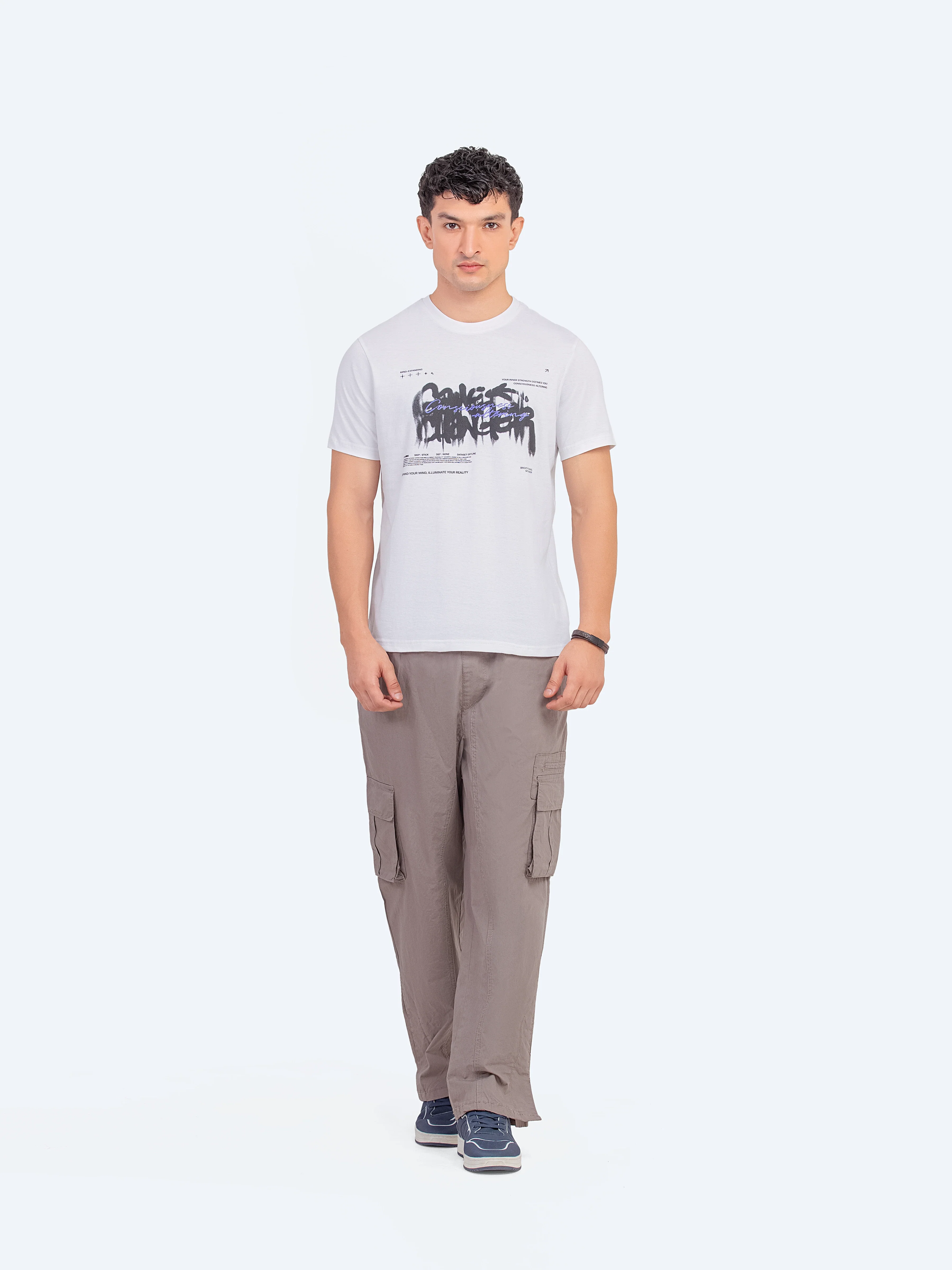 Regular Fit Graphic Tee - FMTGT5-027 - Image 3