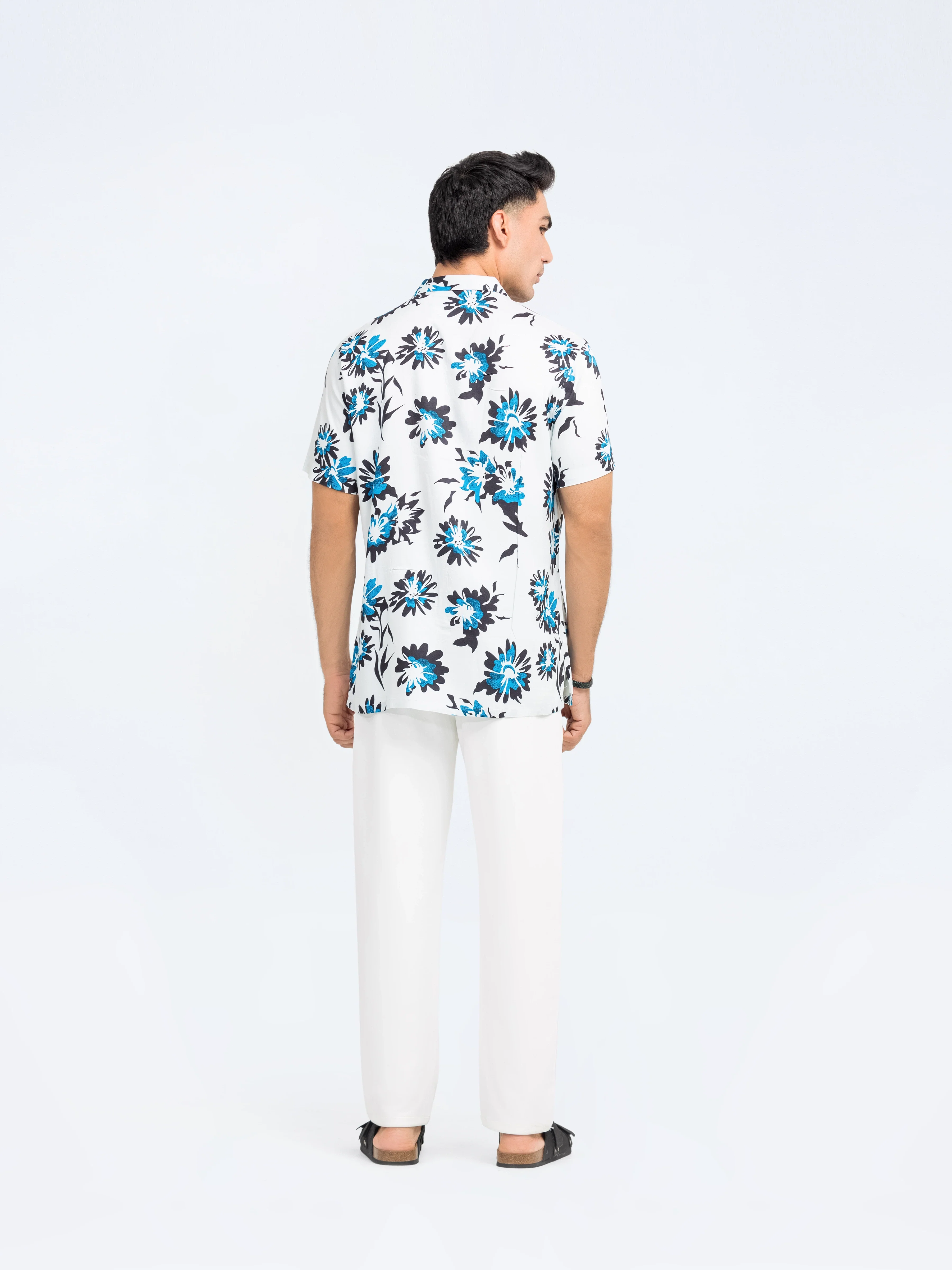 Smart Fit Hawaiian Shirt - FMTS24-32160 - Image 4