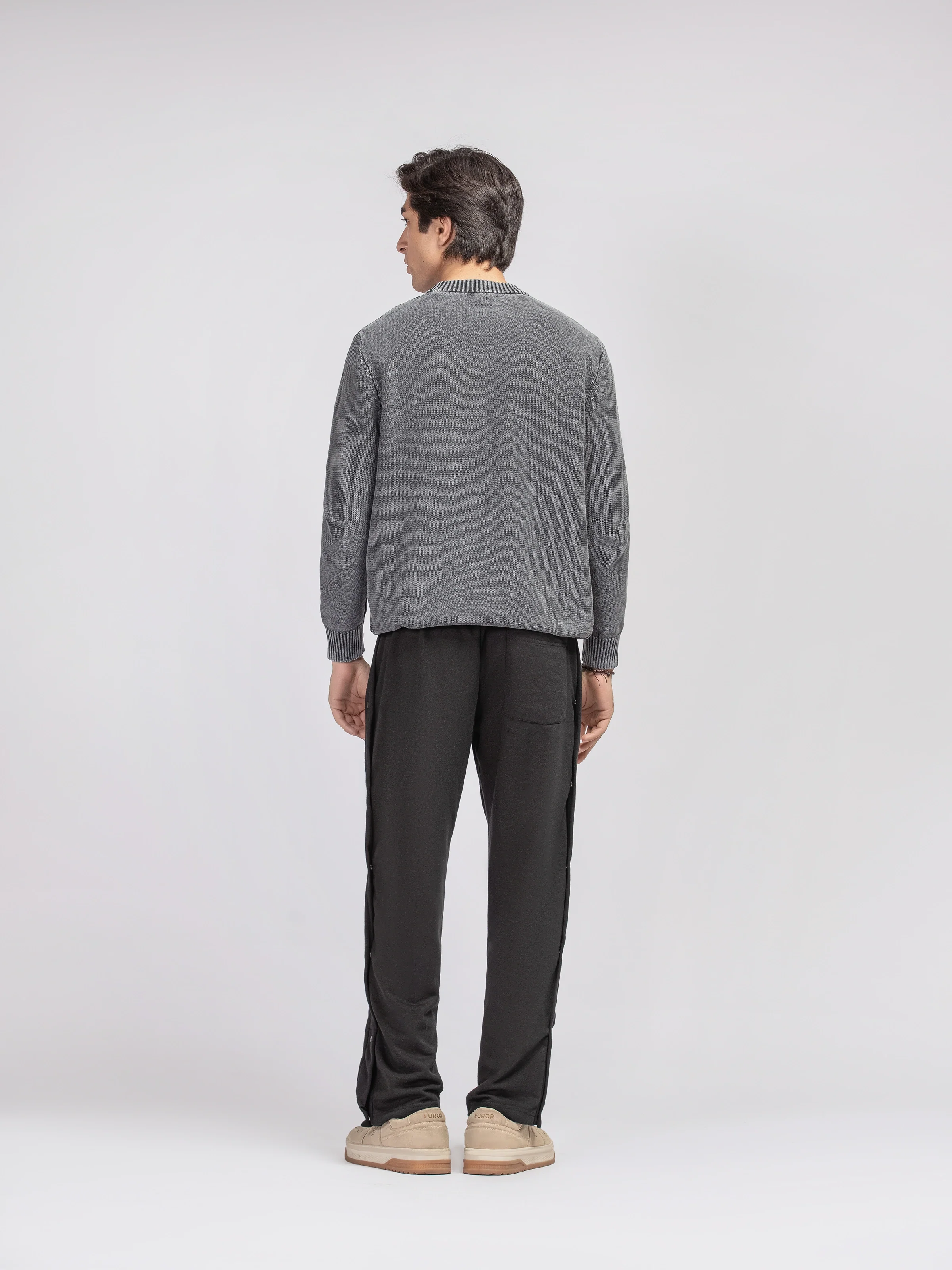 Textured Knit Sweater - FMTSWT5-055 - Image 5