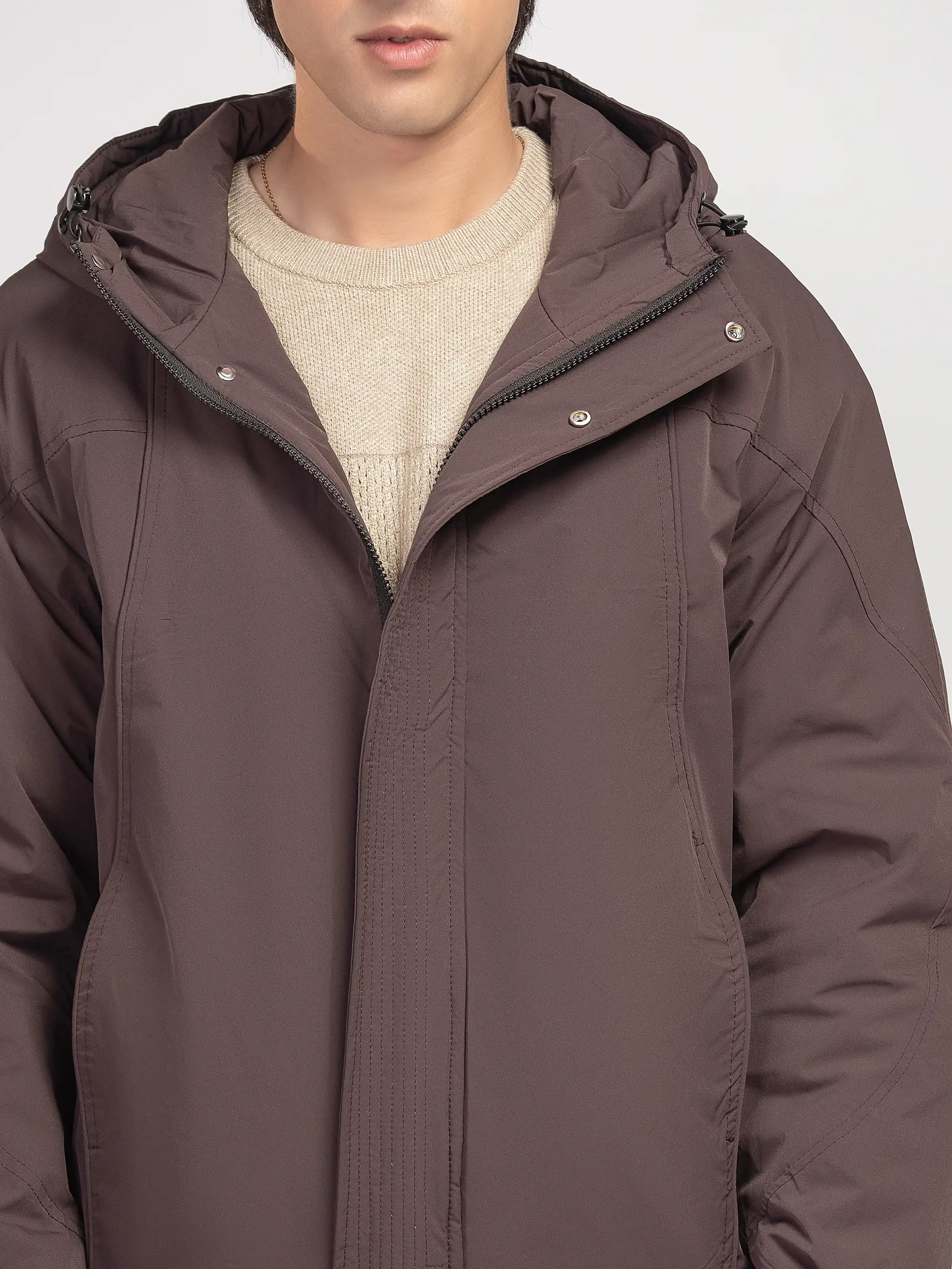 Poly Hooded Jacket - FMTJP5-004 - Image 3