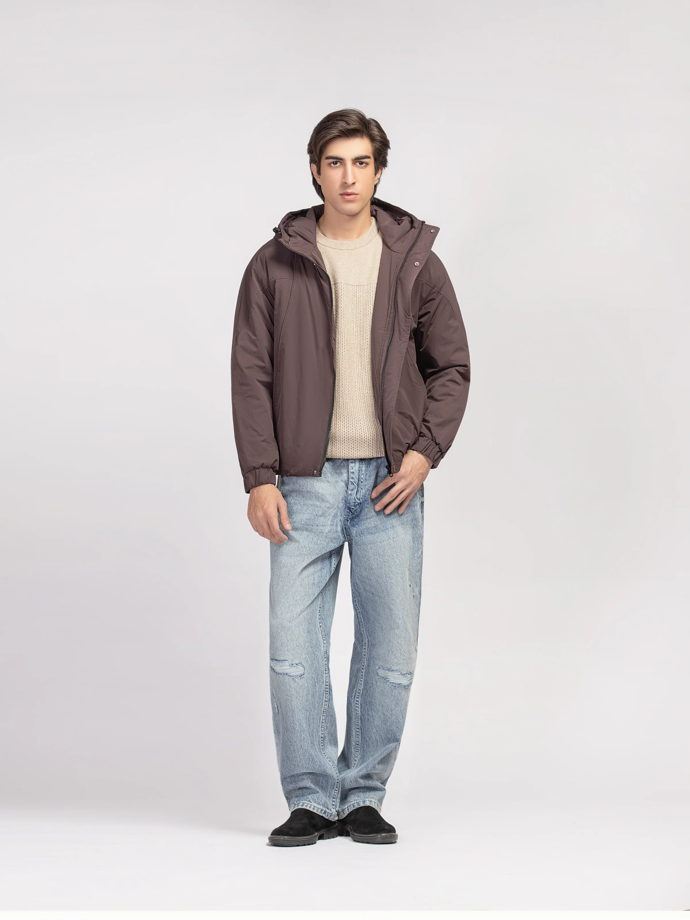 Poly Hooded Jacket - FMTJP5-004 - Image 4