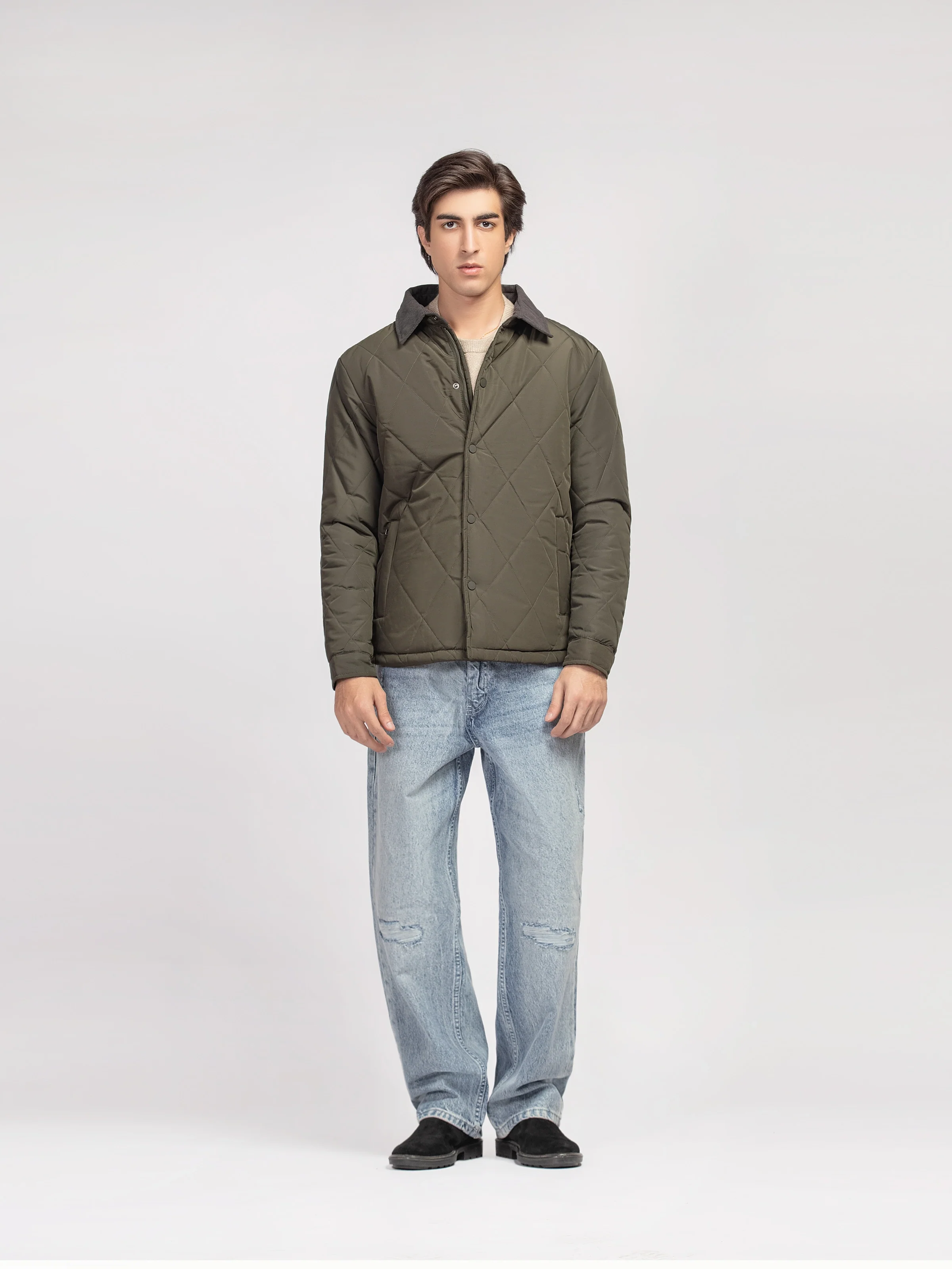 Quilted Poly Jacket - FMTJP5-010 - Image 4