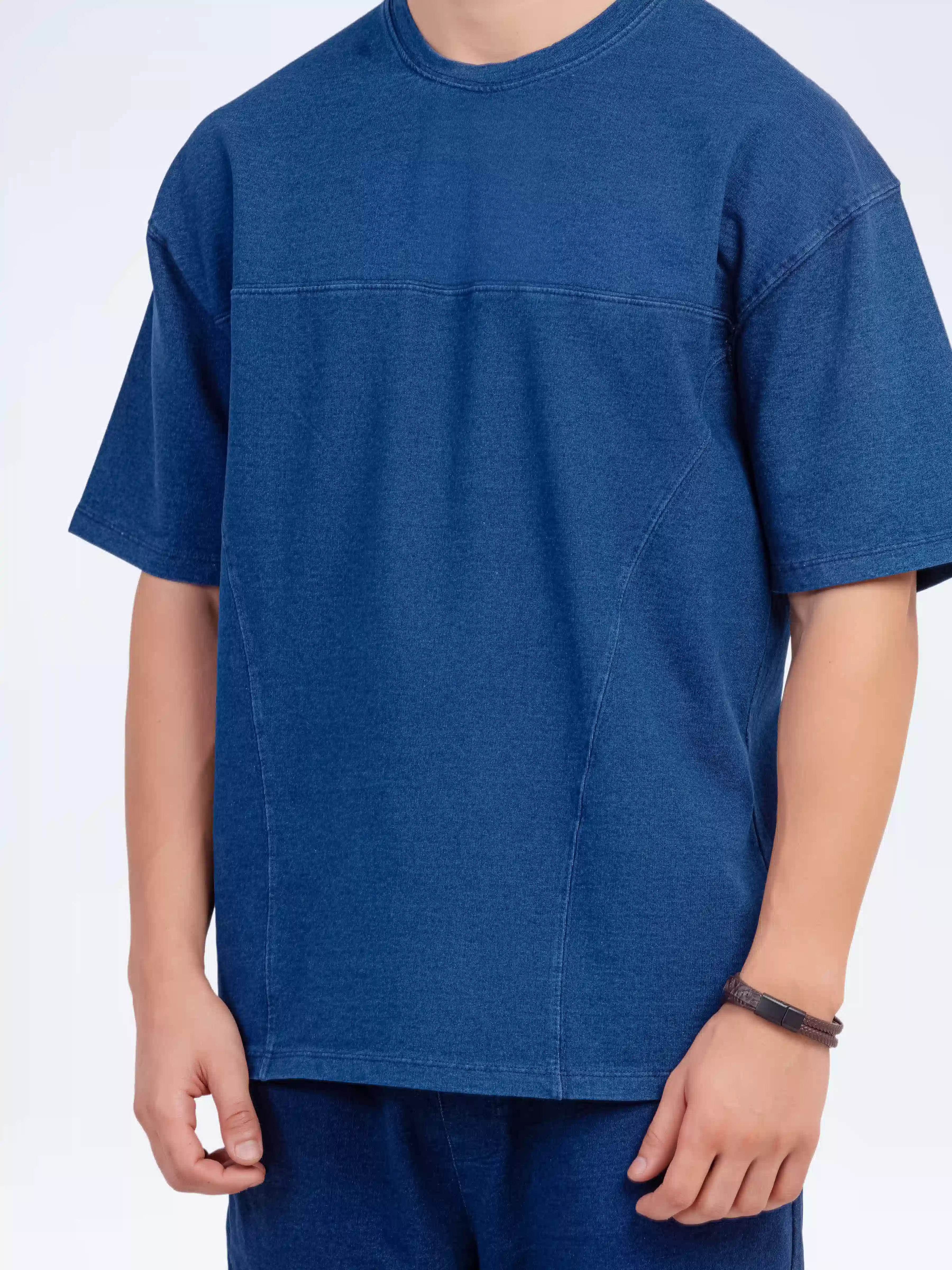 Relaxed Fit Co-ord Set Tee - FMTTS5-001 - Image 3