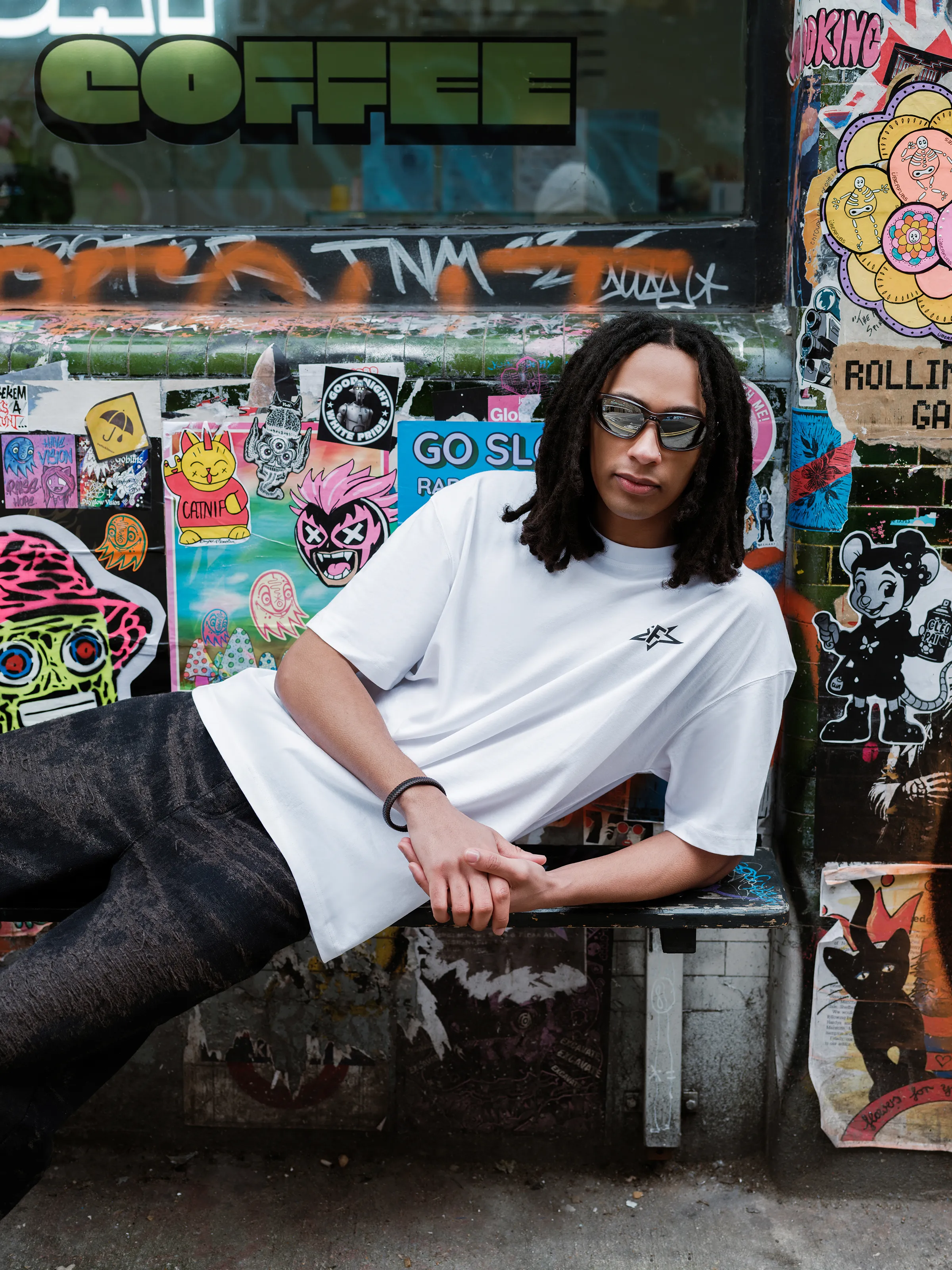 Relaxed Fit Graphic Tee - FMTGT6-250 - Image 5