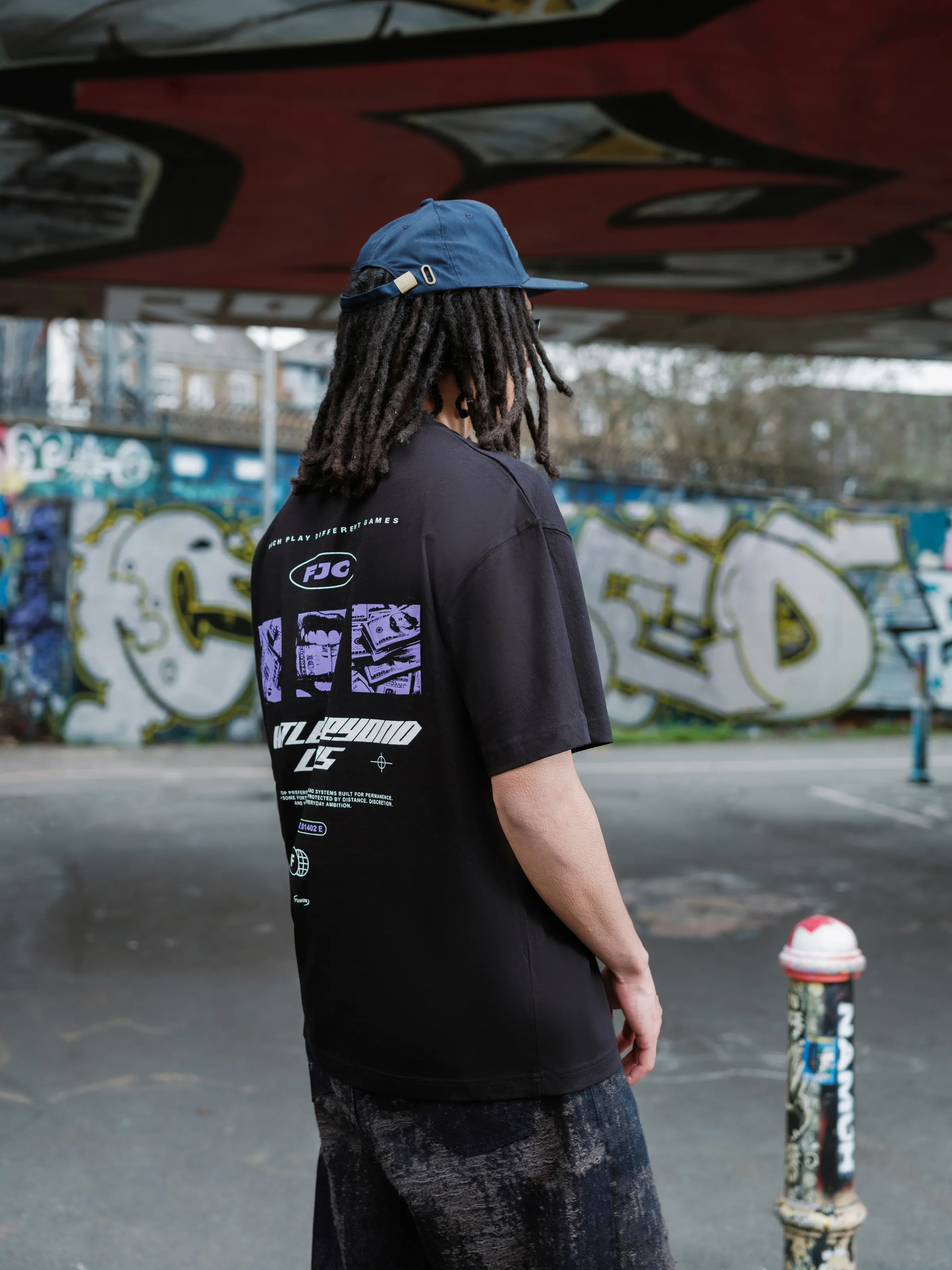 Relaxed Fit Graphic Tee - FMTGT6-255 - Image 5