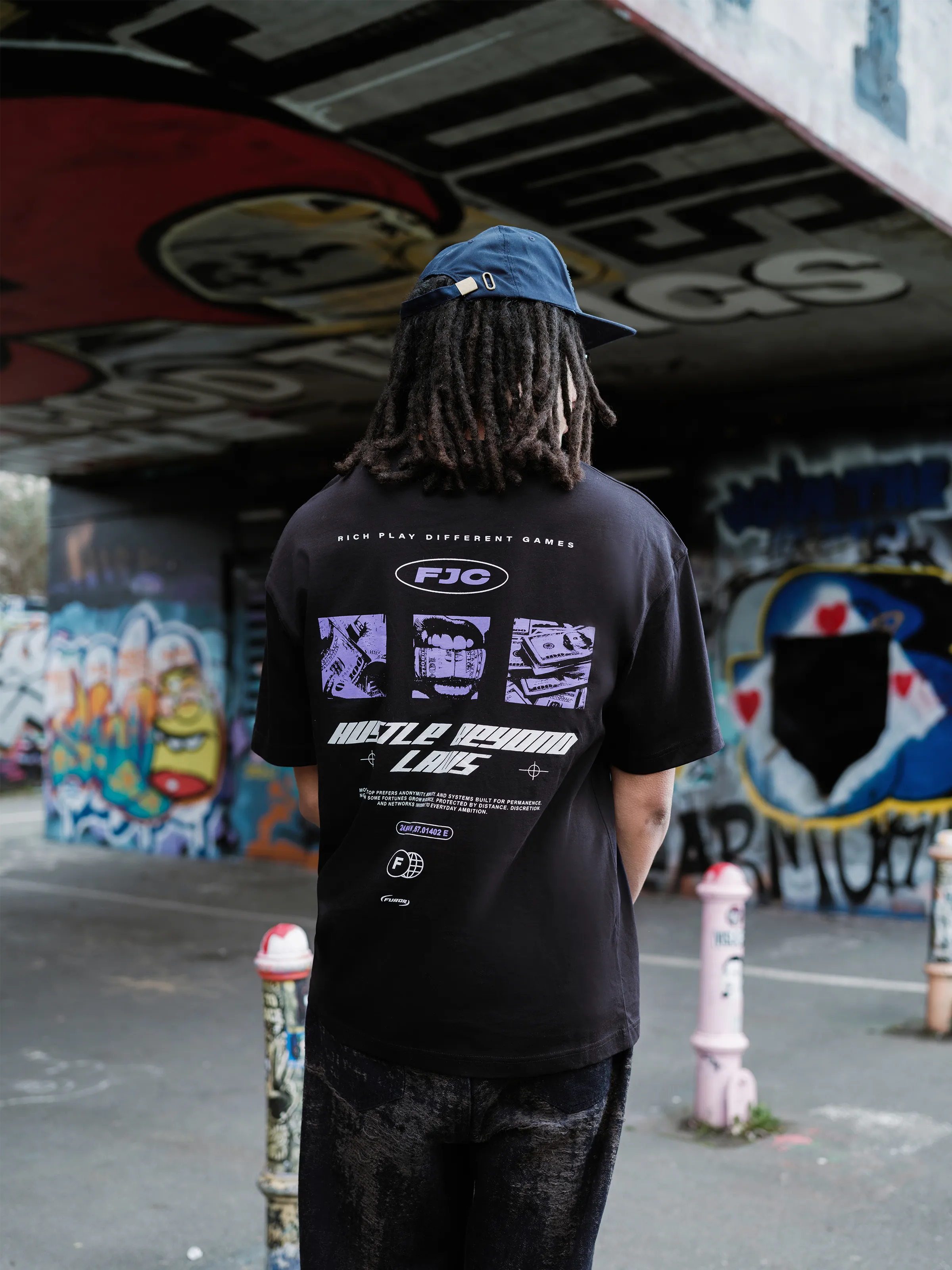 Relaxed Fit Graphic Tee - FMTGT6-255 - Image 6