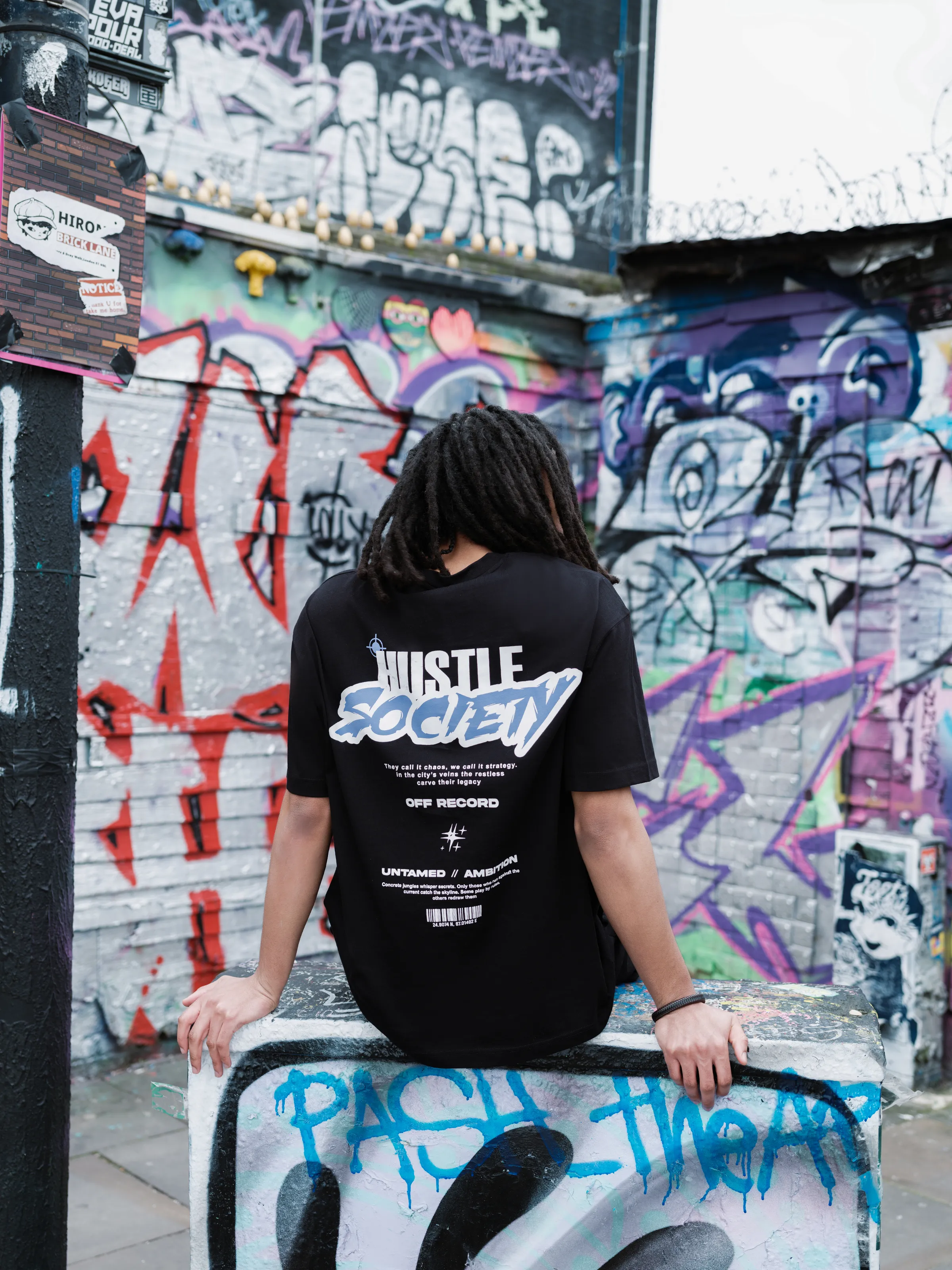 Hustle Society Graphic Tee - FMTGT6-259 - Image 6