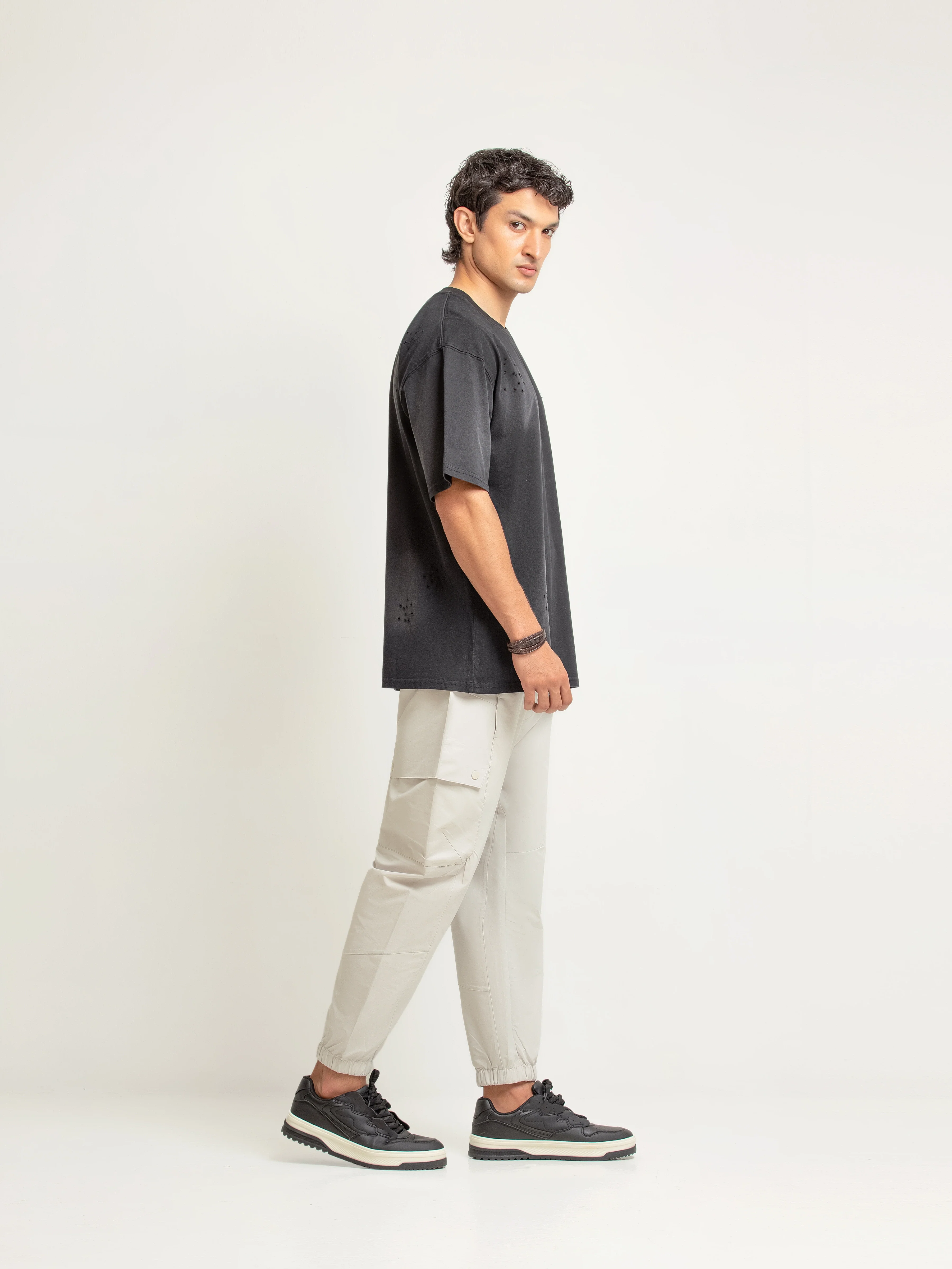 Relaxed Fit Ripped Tee - FMTGT6-279 - Image 4