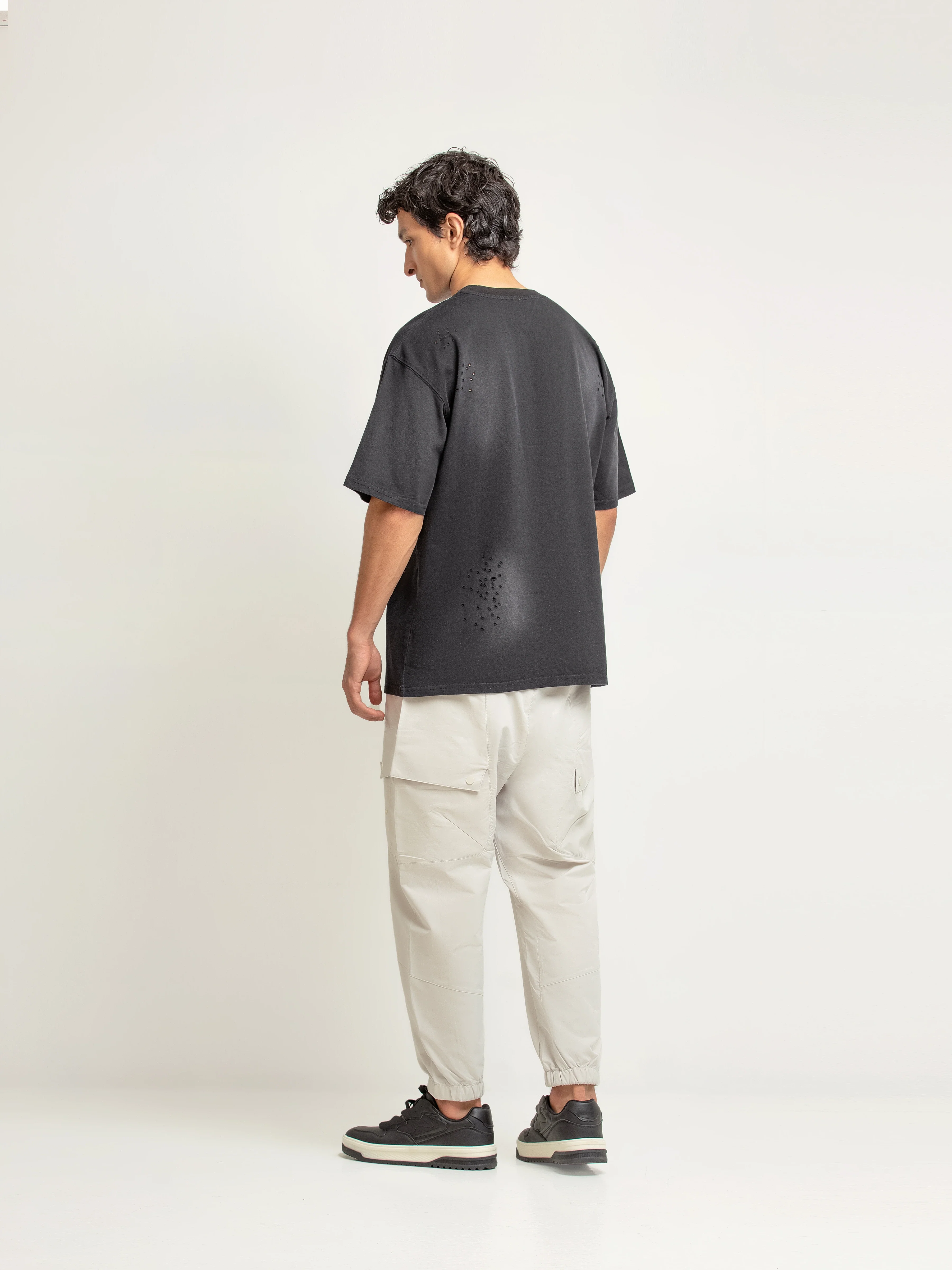 Relaxed Fit Ripped Tee - FMTGT6-279 - Image 5