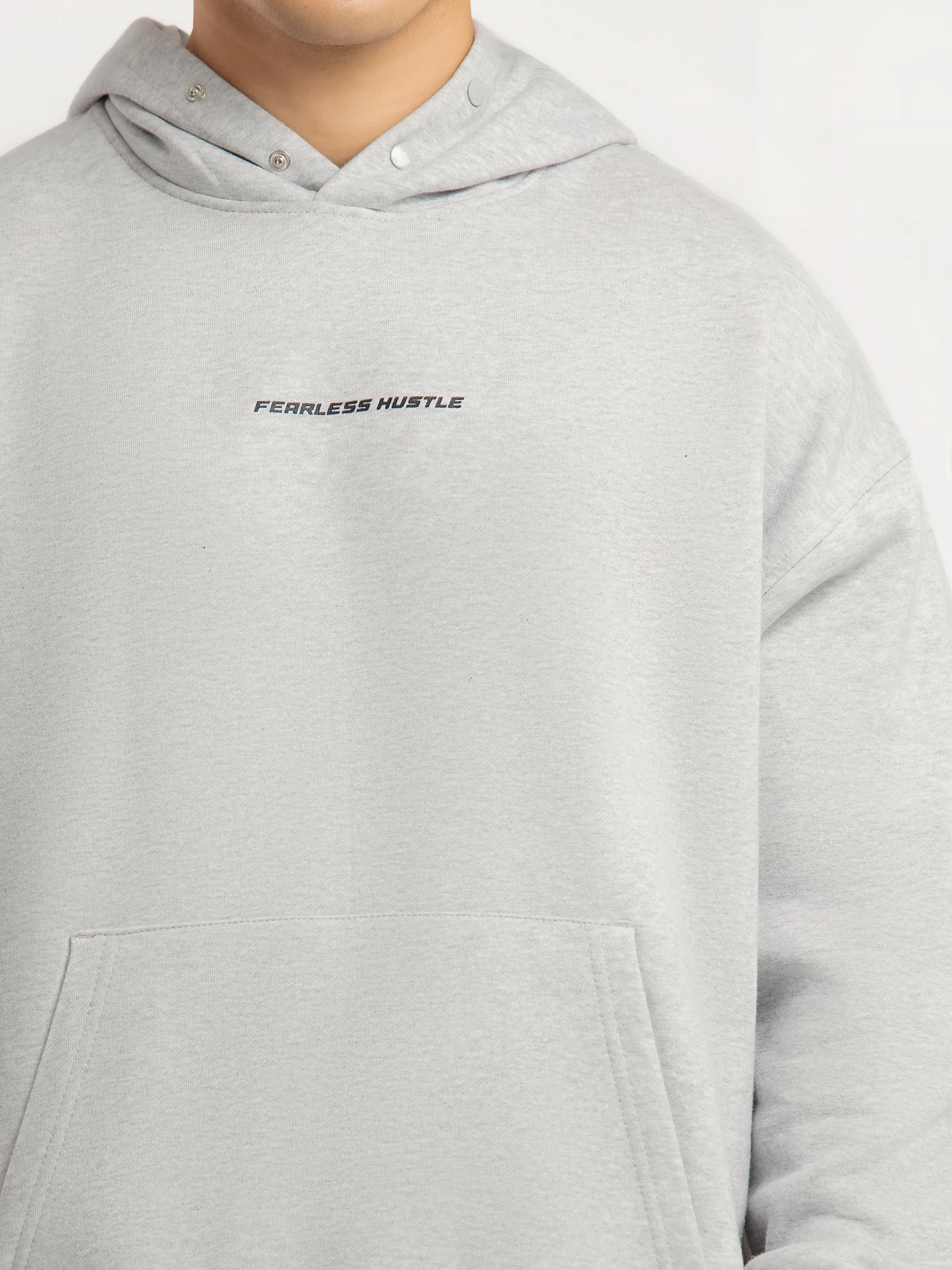 Relaxed Fit Pullover Hoodie - FMTH5-020 - Image 3