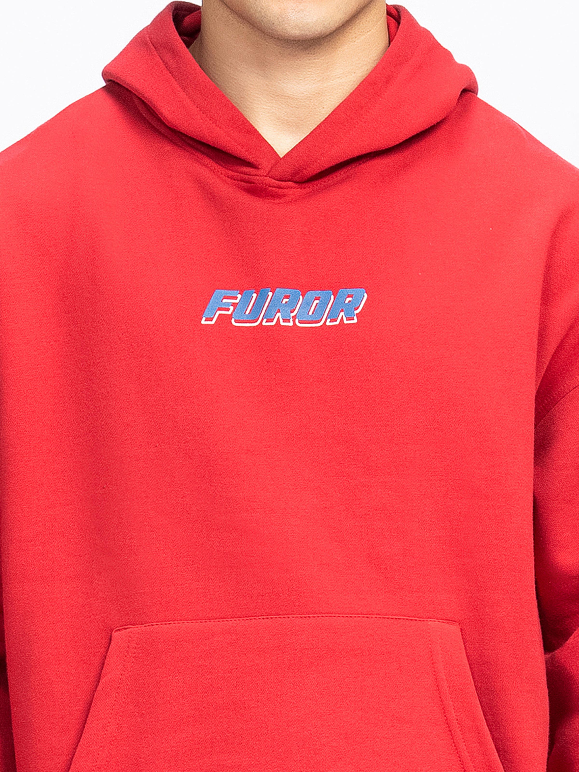 Relaxed Fit Pullover Hoodie - FMTH5-021 - Image 4