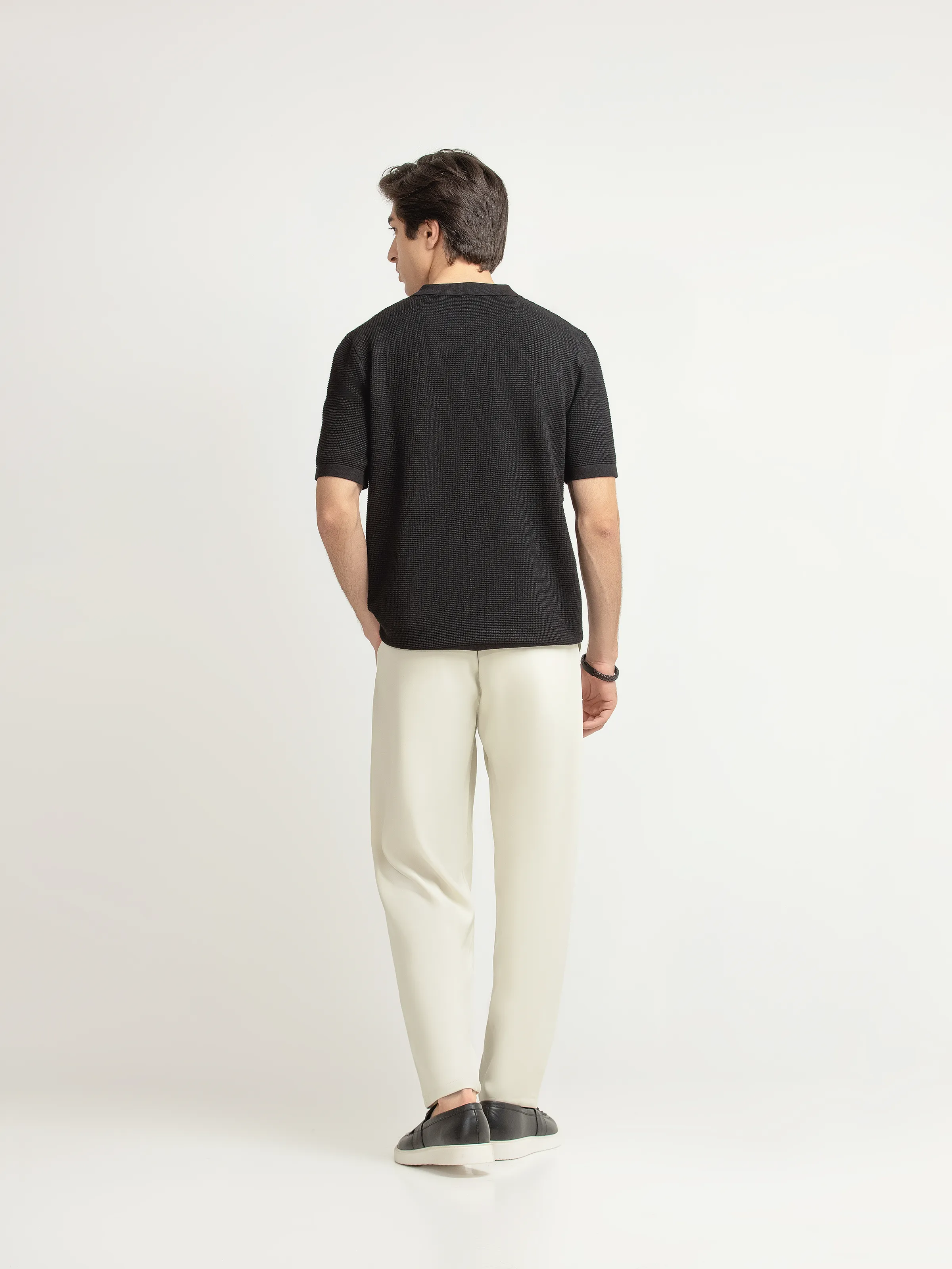 Textured Knit Polo - FMTCP6-252 - Image 5