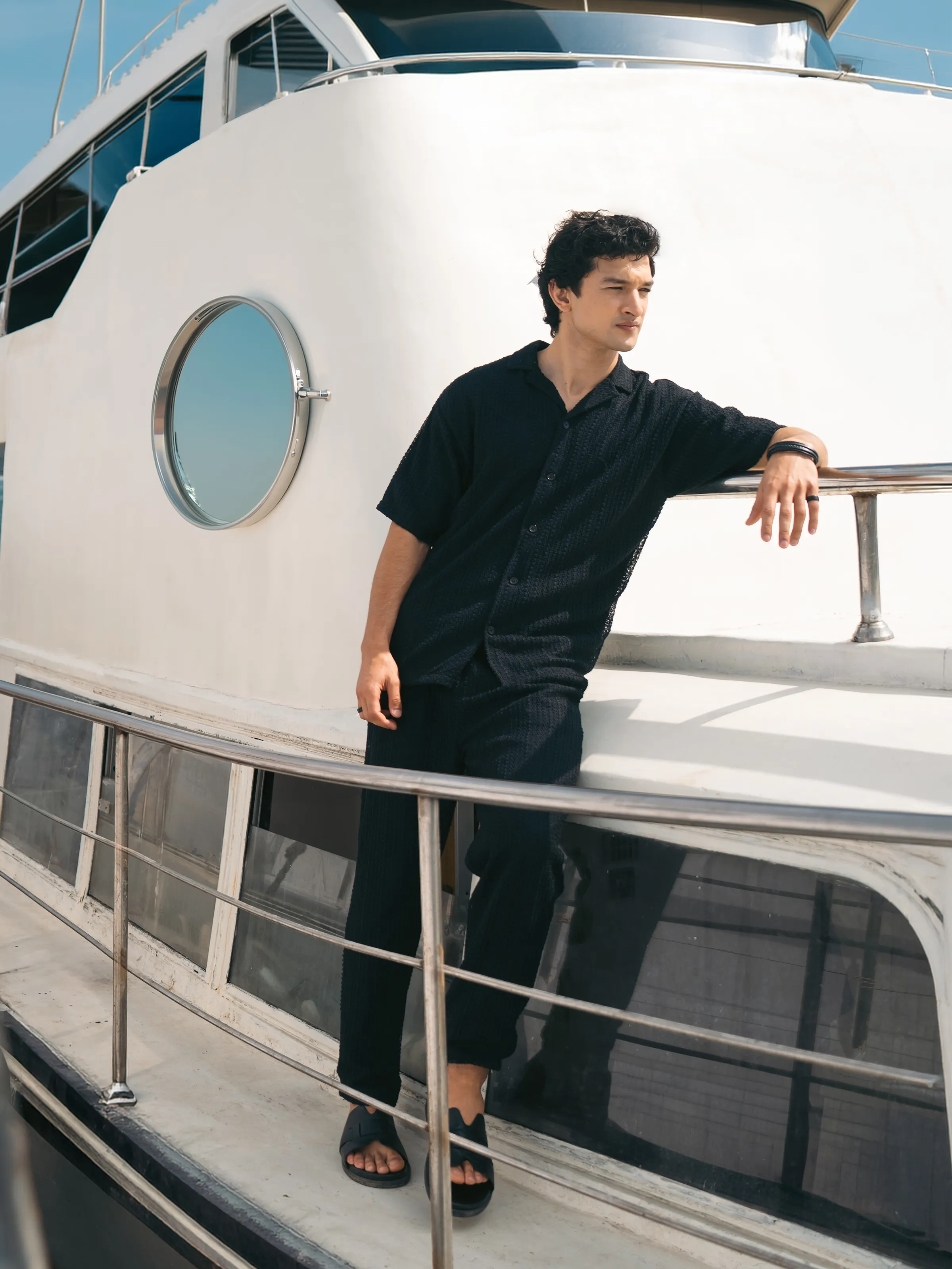 Crochet Co-ord Set Shirt - FMTCS6-104 - Image 4