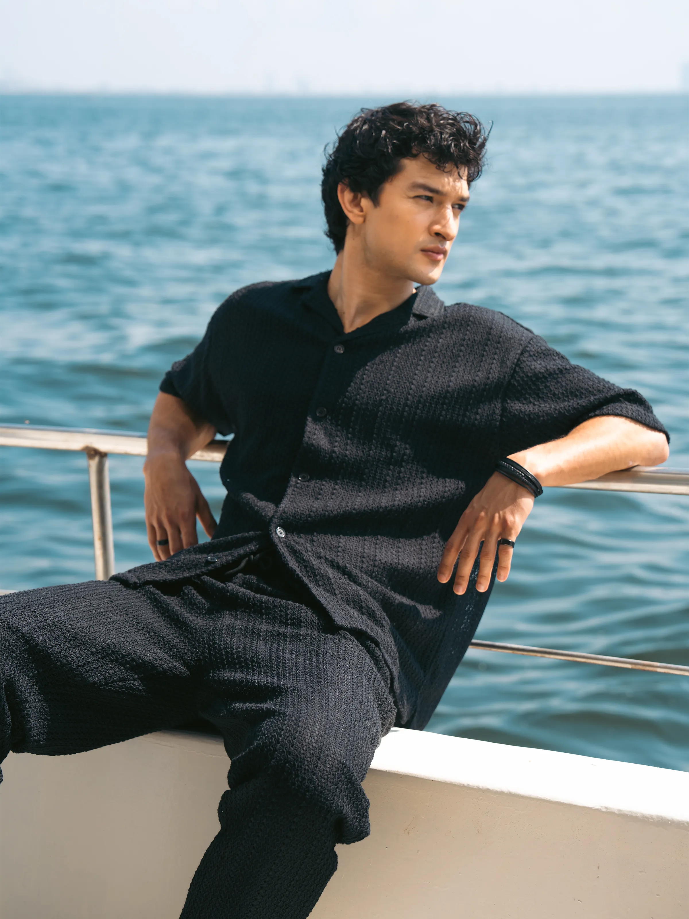 Crochet Co-ord Set Shirt - FMTCS6-104 - Image 6