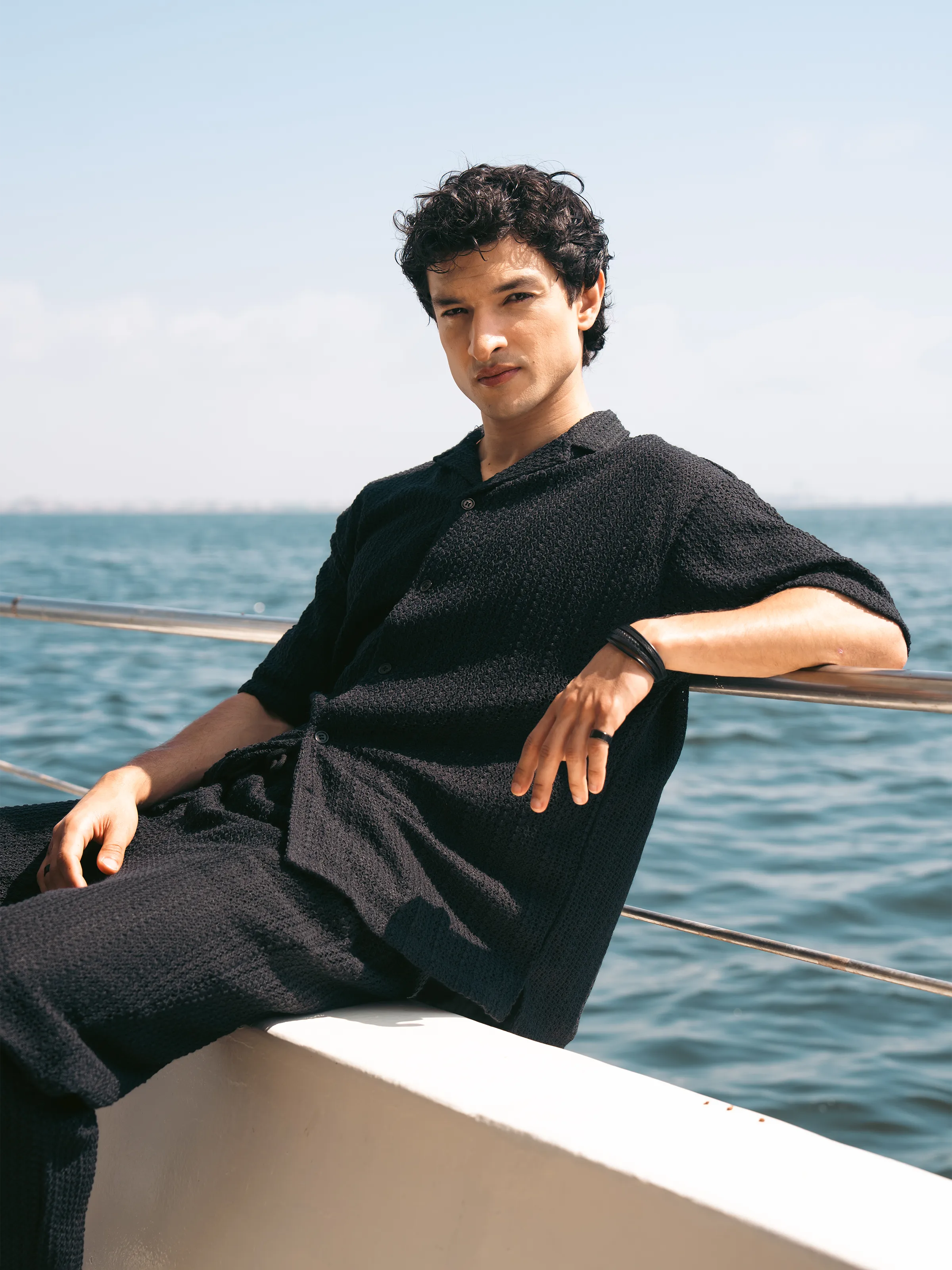 Crochet Co-ord Set Shirt - FMTCS6-104 - Image 7